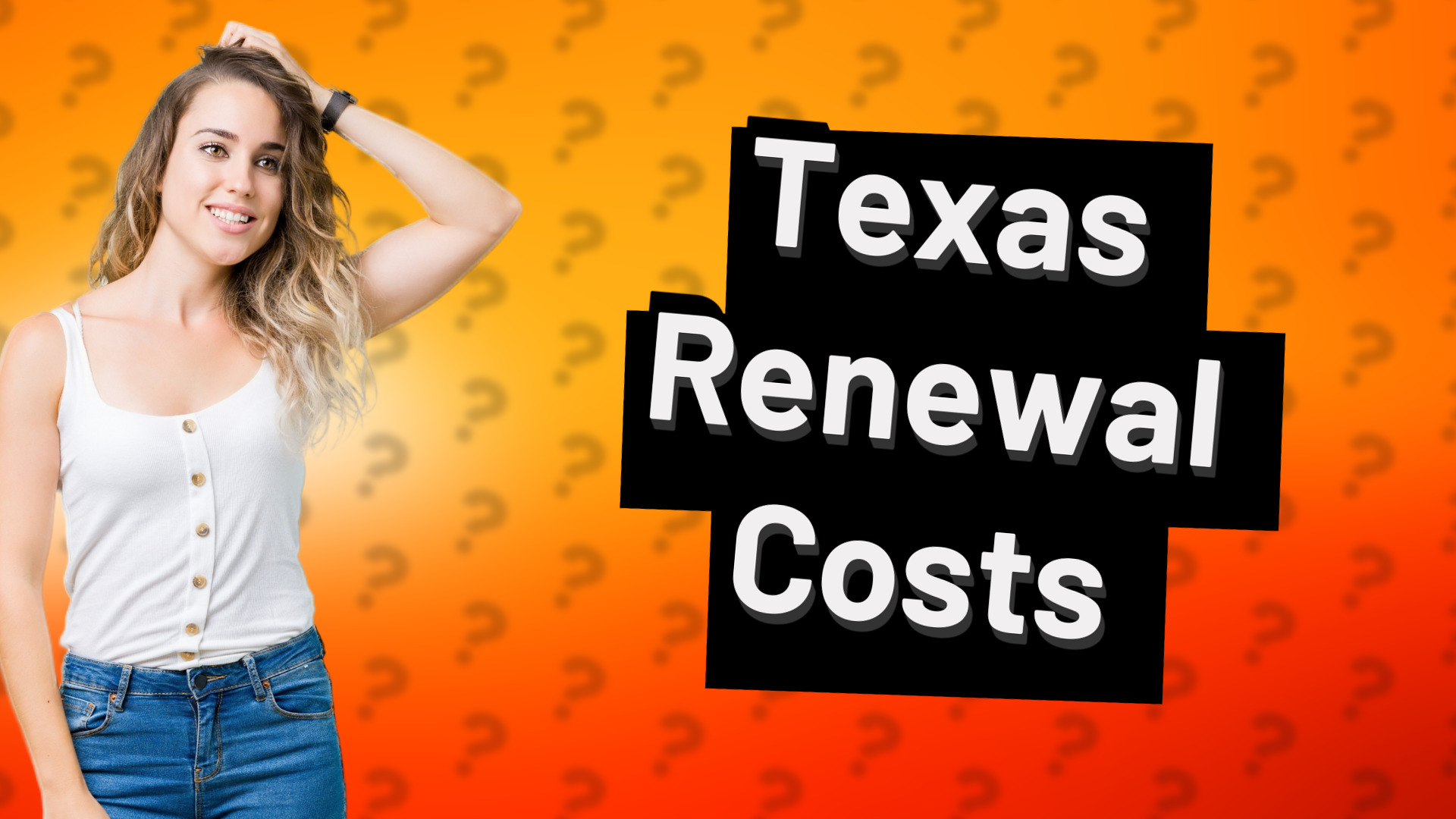 Texas Renewal Costs