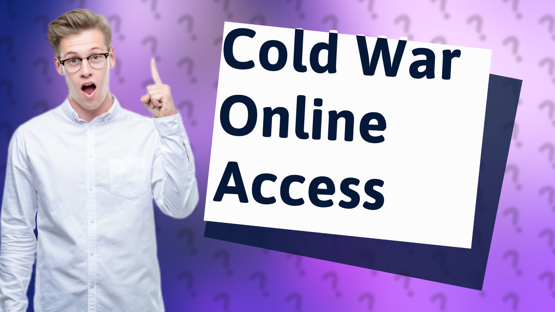 Cold War Online Access
