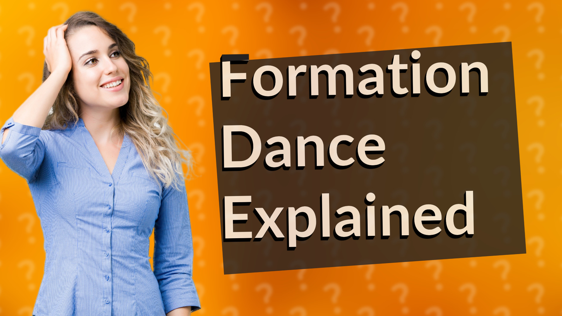 Formation Dance Explained