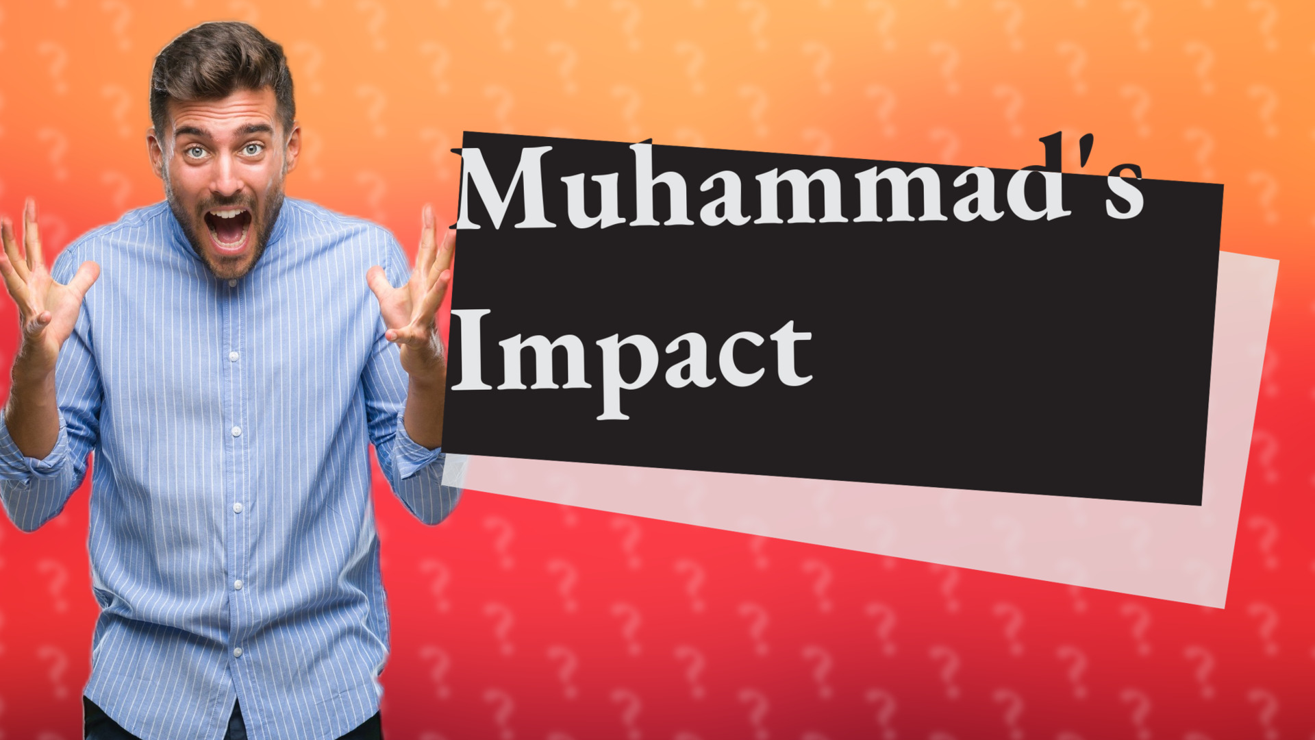 Muhammad's Impact
