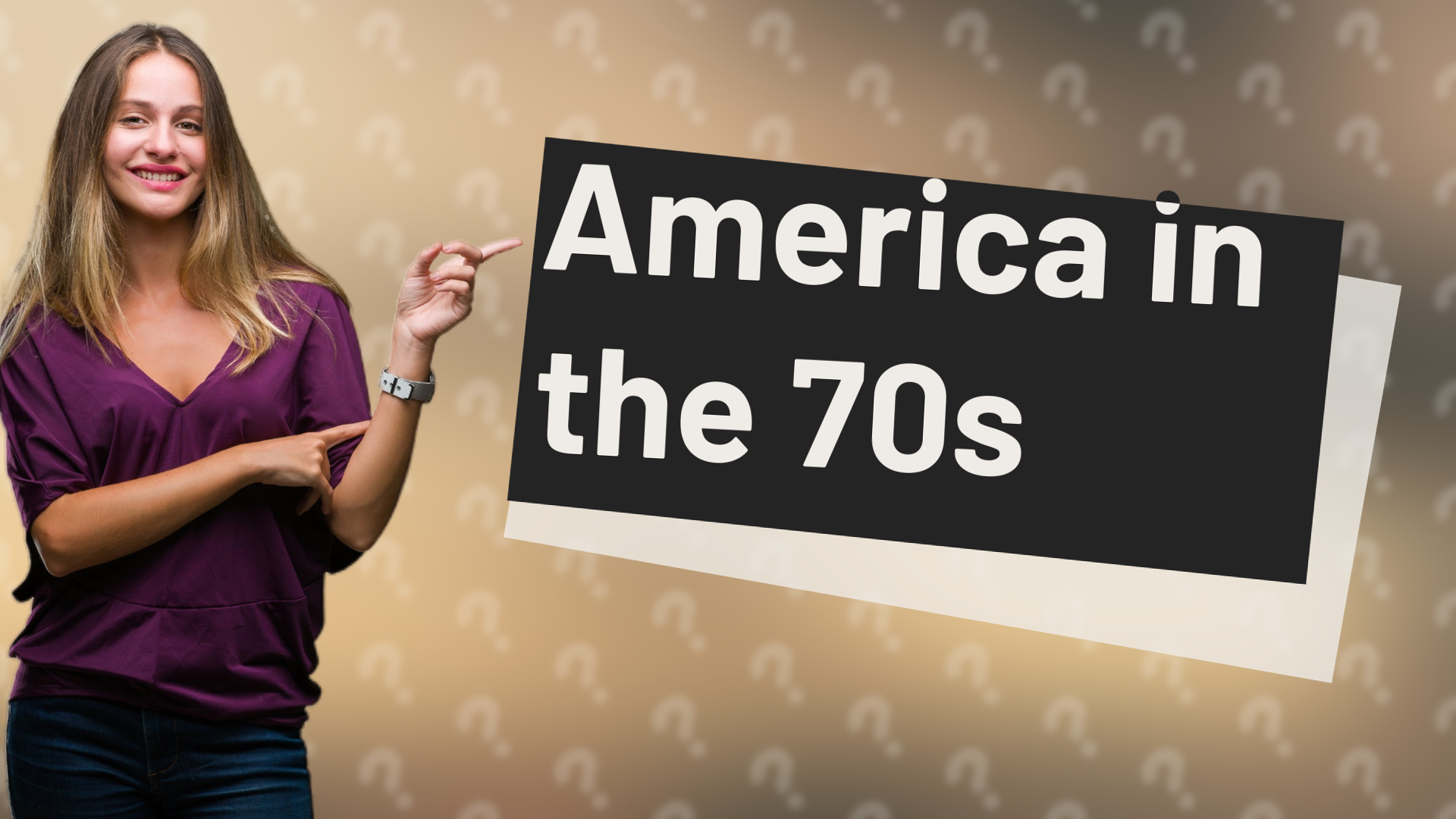 America in the 70s