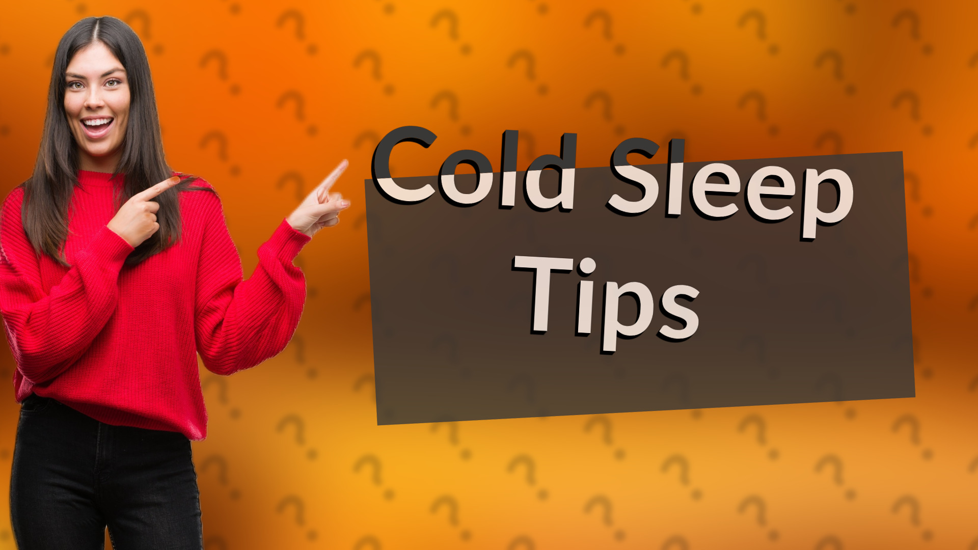 Cold Sleep Tips