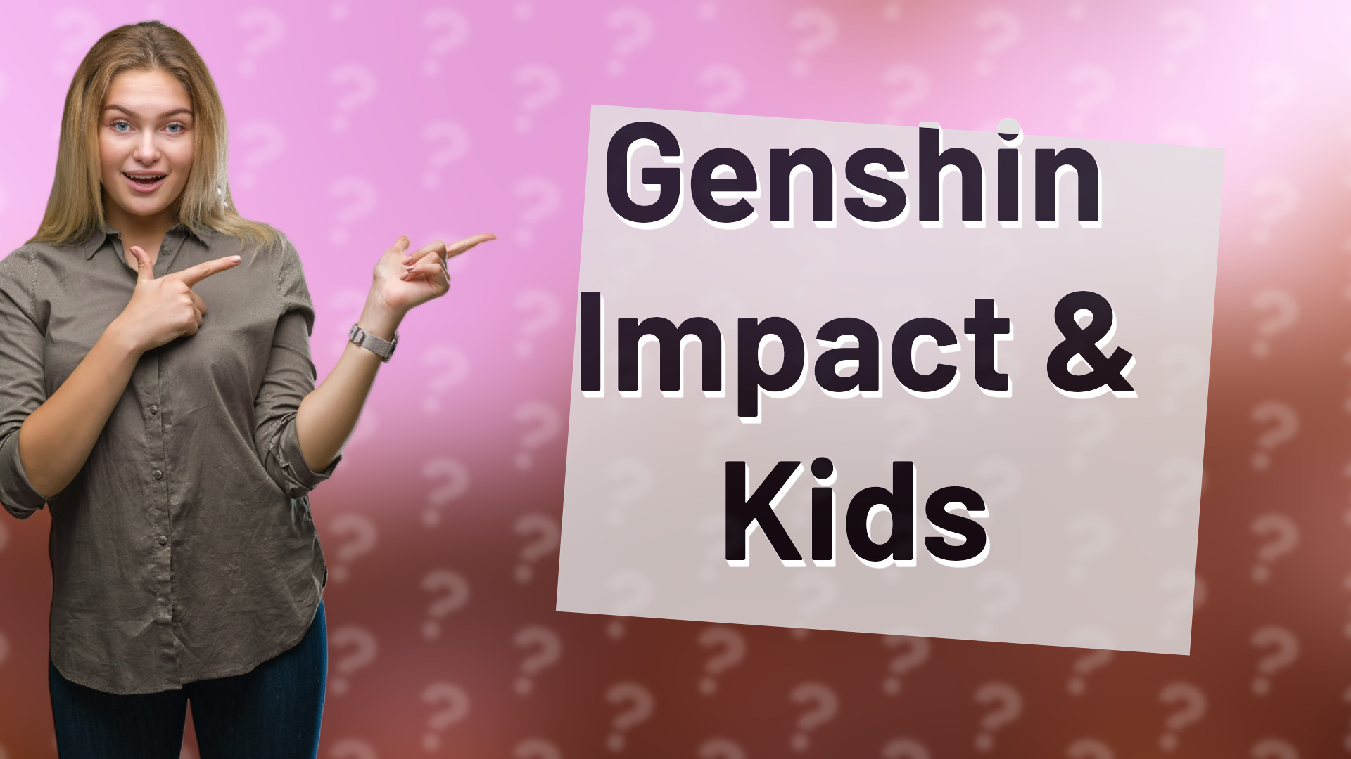 Genshin Impact & Kids