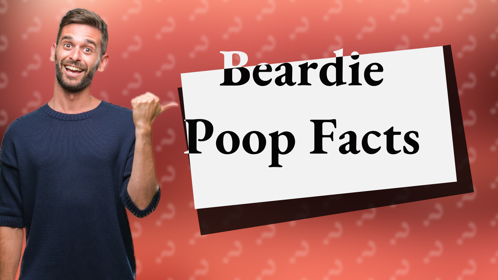 Beardie Poop Facts