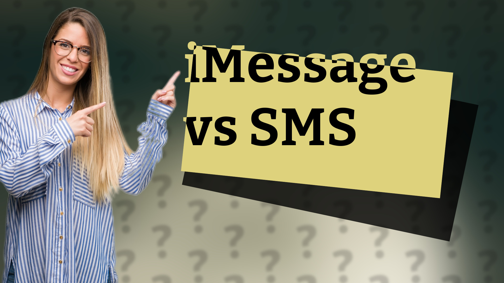 iMessage vs SMS