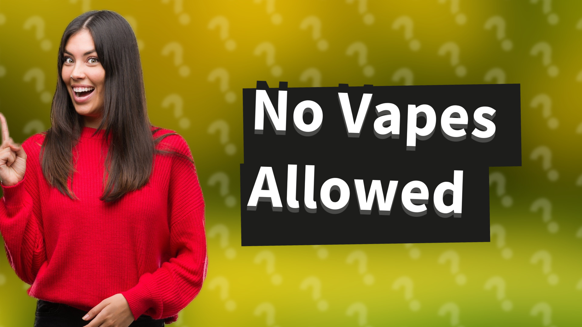 No Vapes Allowed