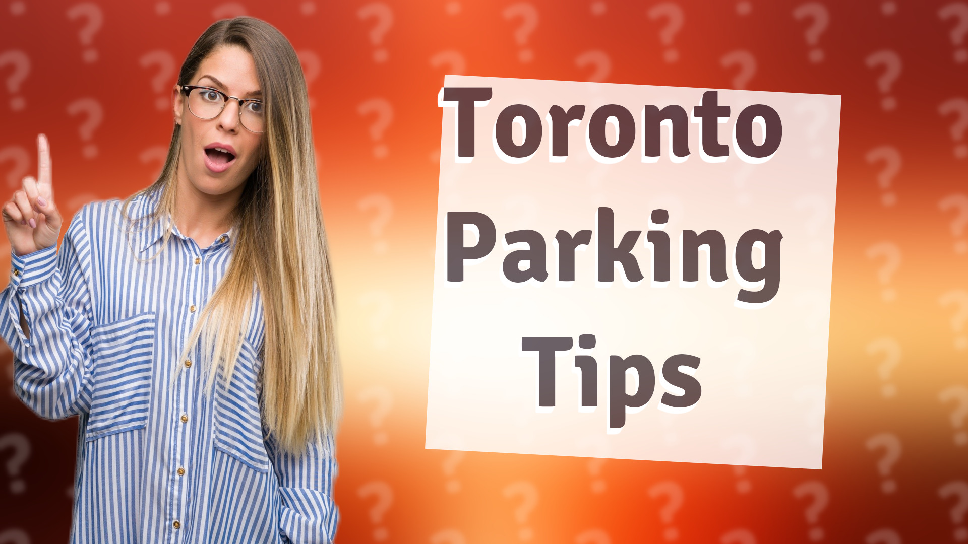 Toronto Parking Tips
