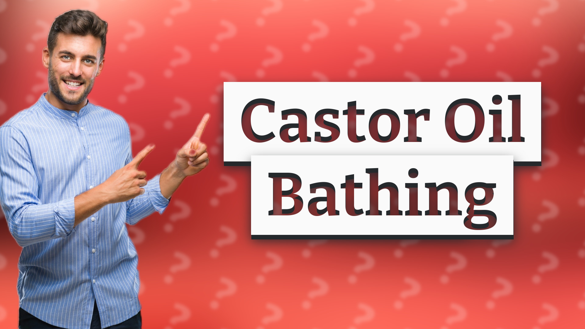 Castor Oil Bathing