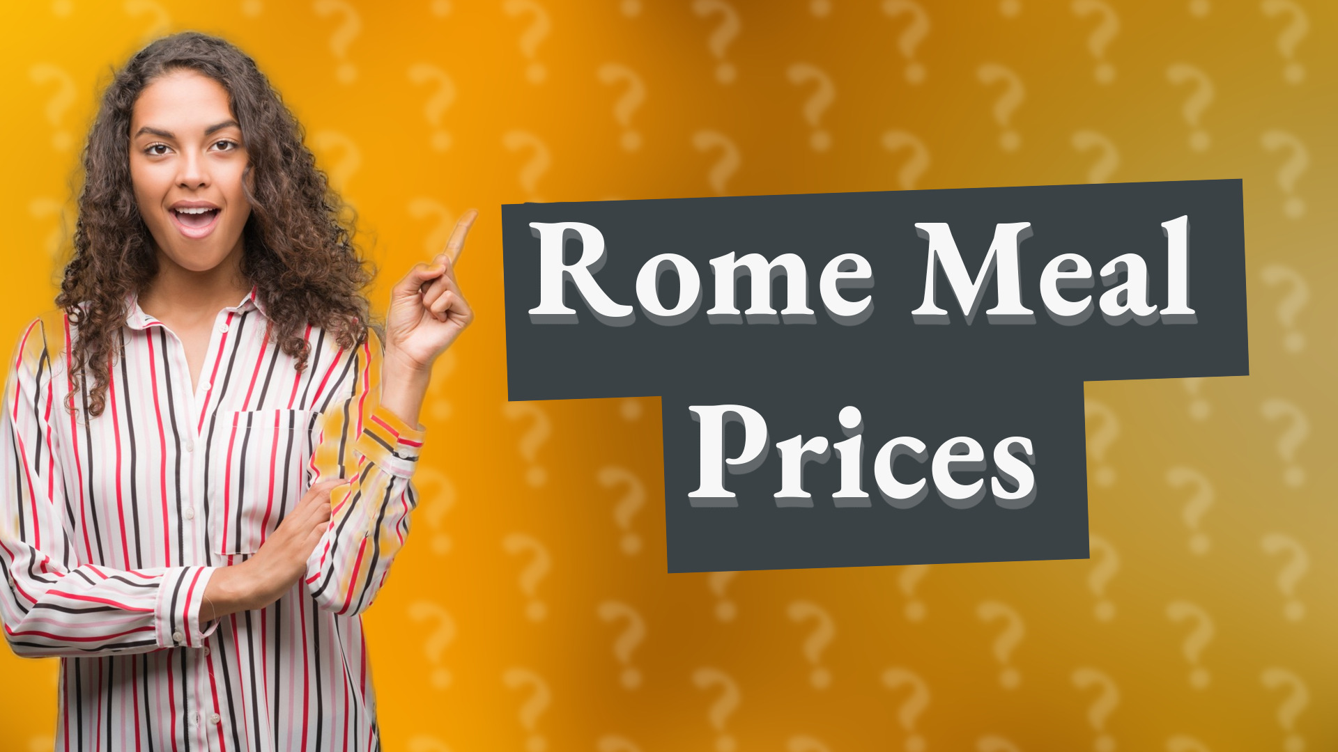 Rome Meal Prices