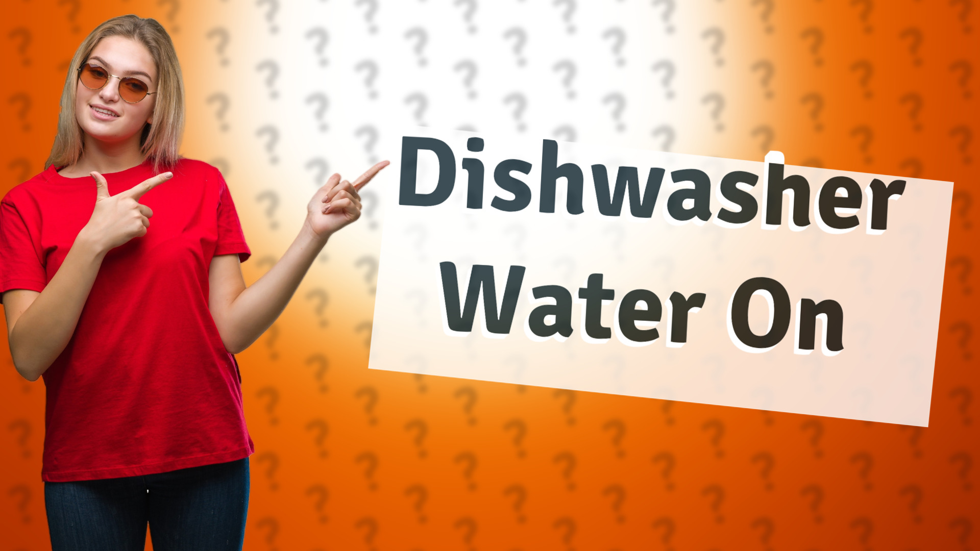 Dishwasher Water On