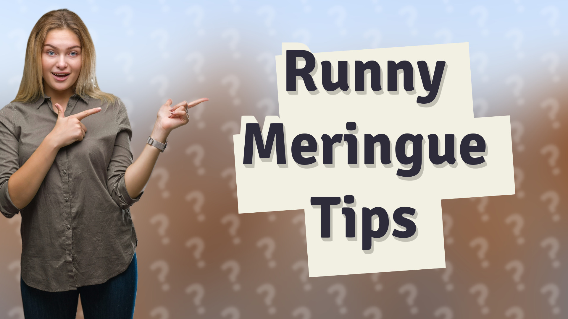 Runny Meringue Tips
