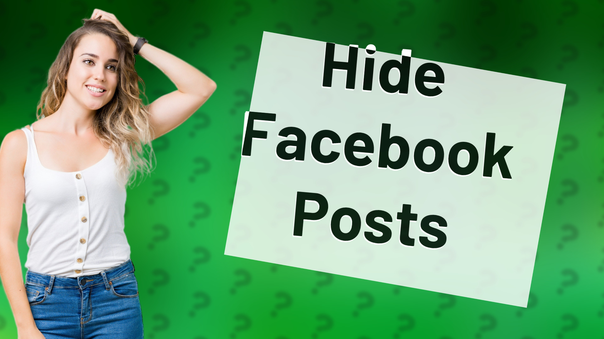 Hide Facebook Posts