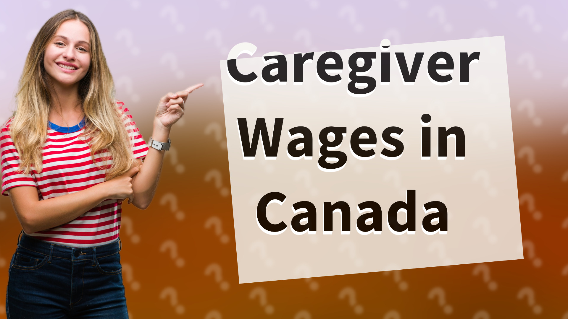 Caregiver Wages in Canada
