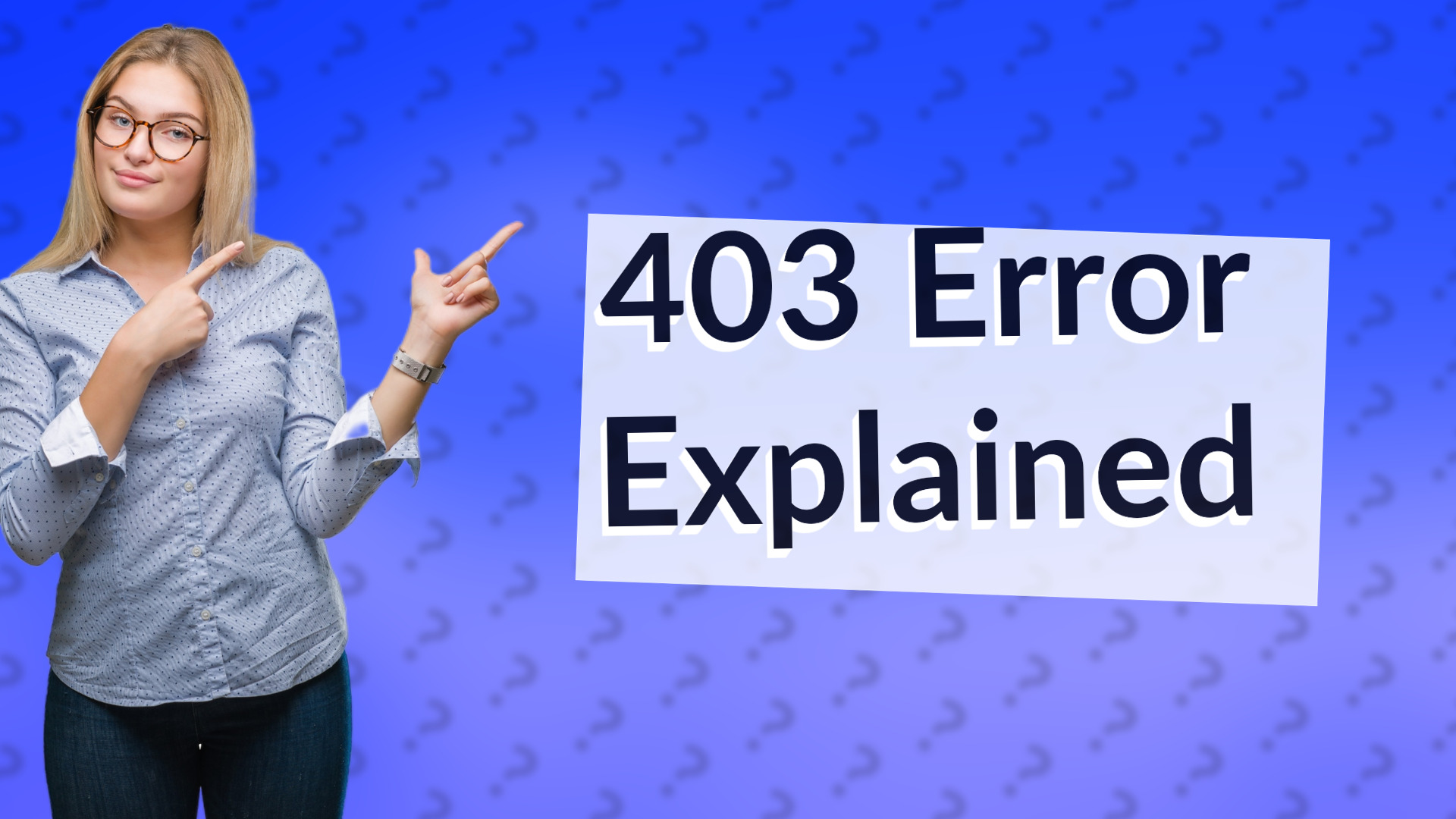 403 Error Explained