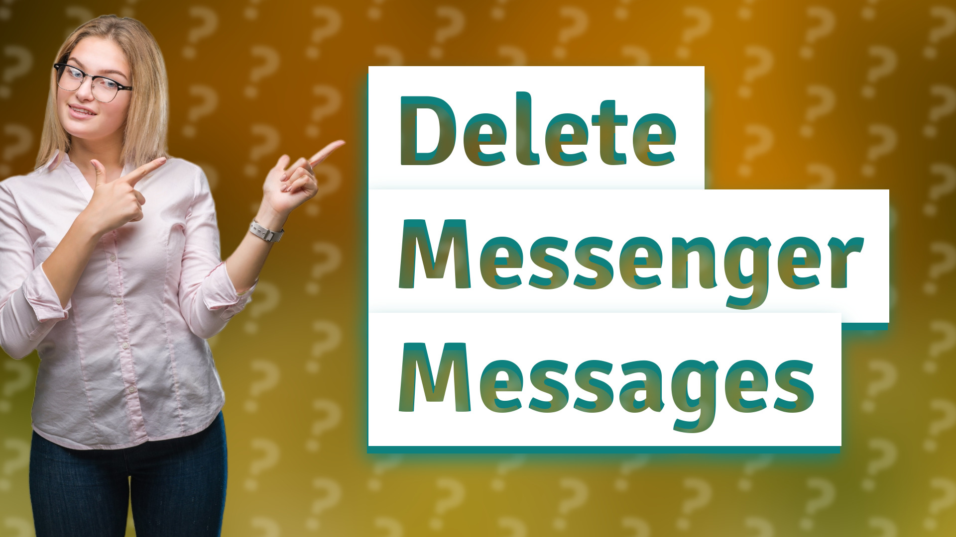Delete Messenger Messages