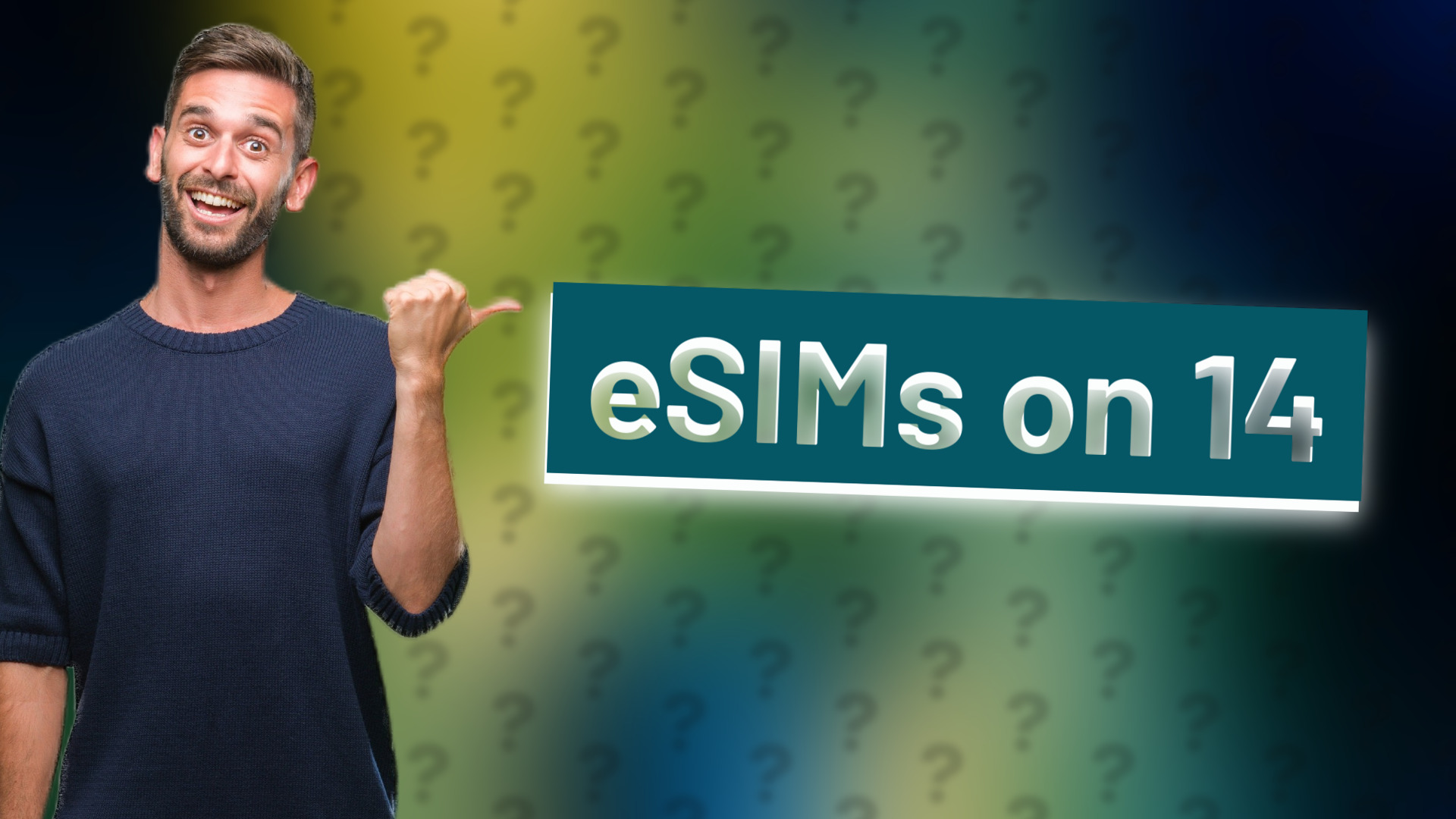 eSIMs on 14