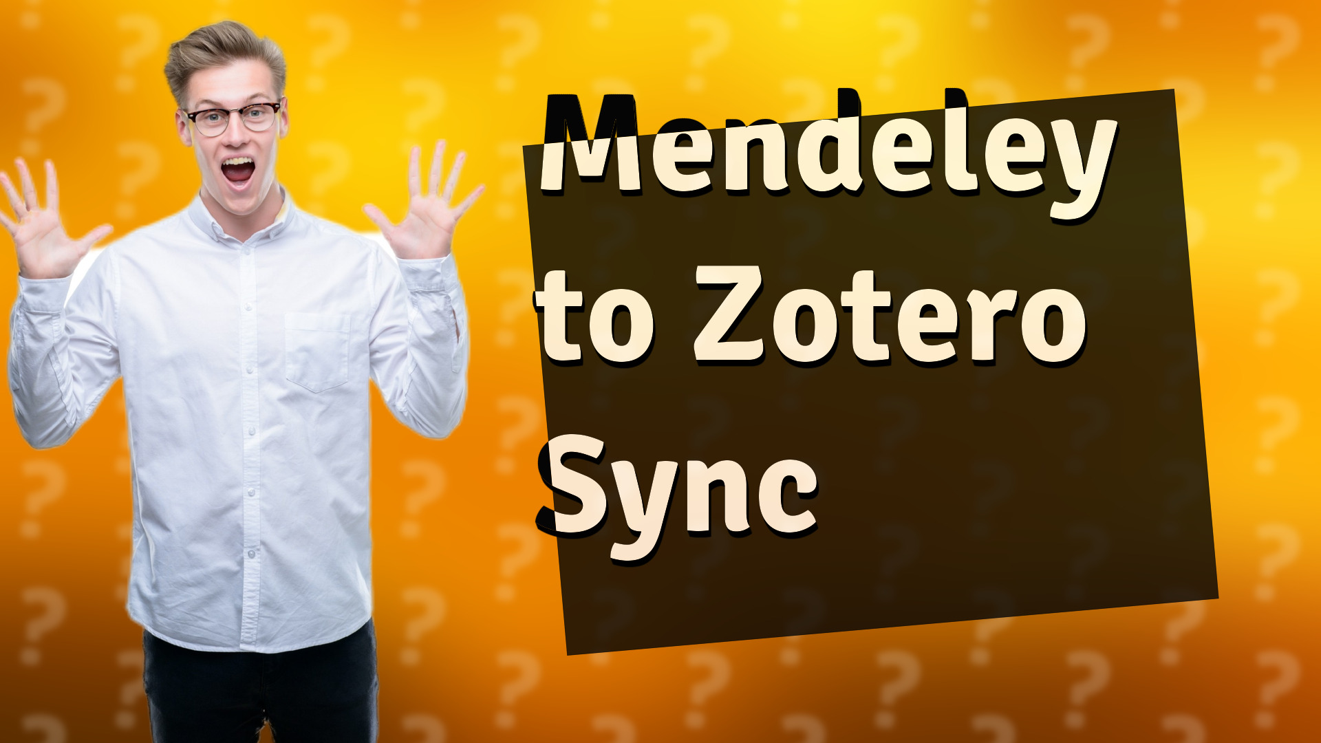 Mendeley to Zotero Sync
