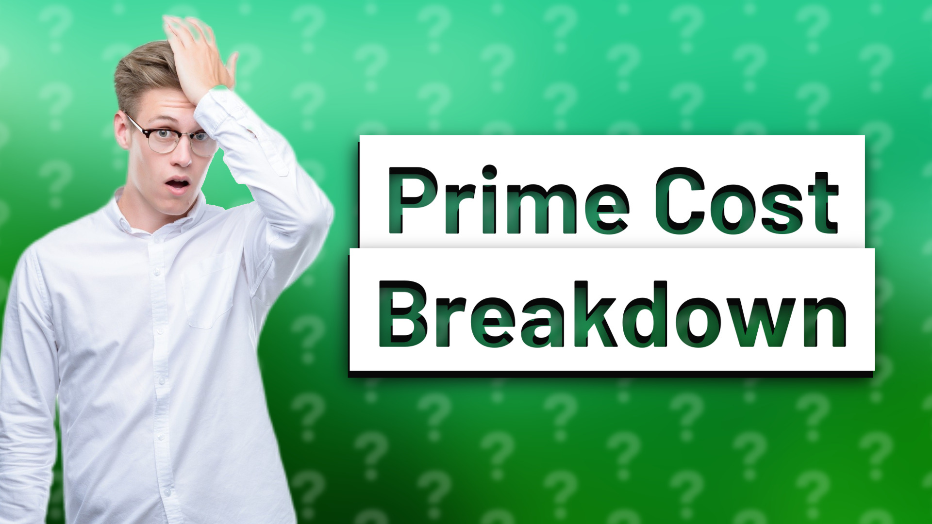 Prime Cost Breakdown