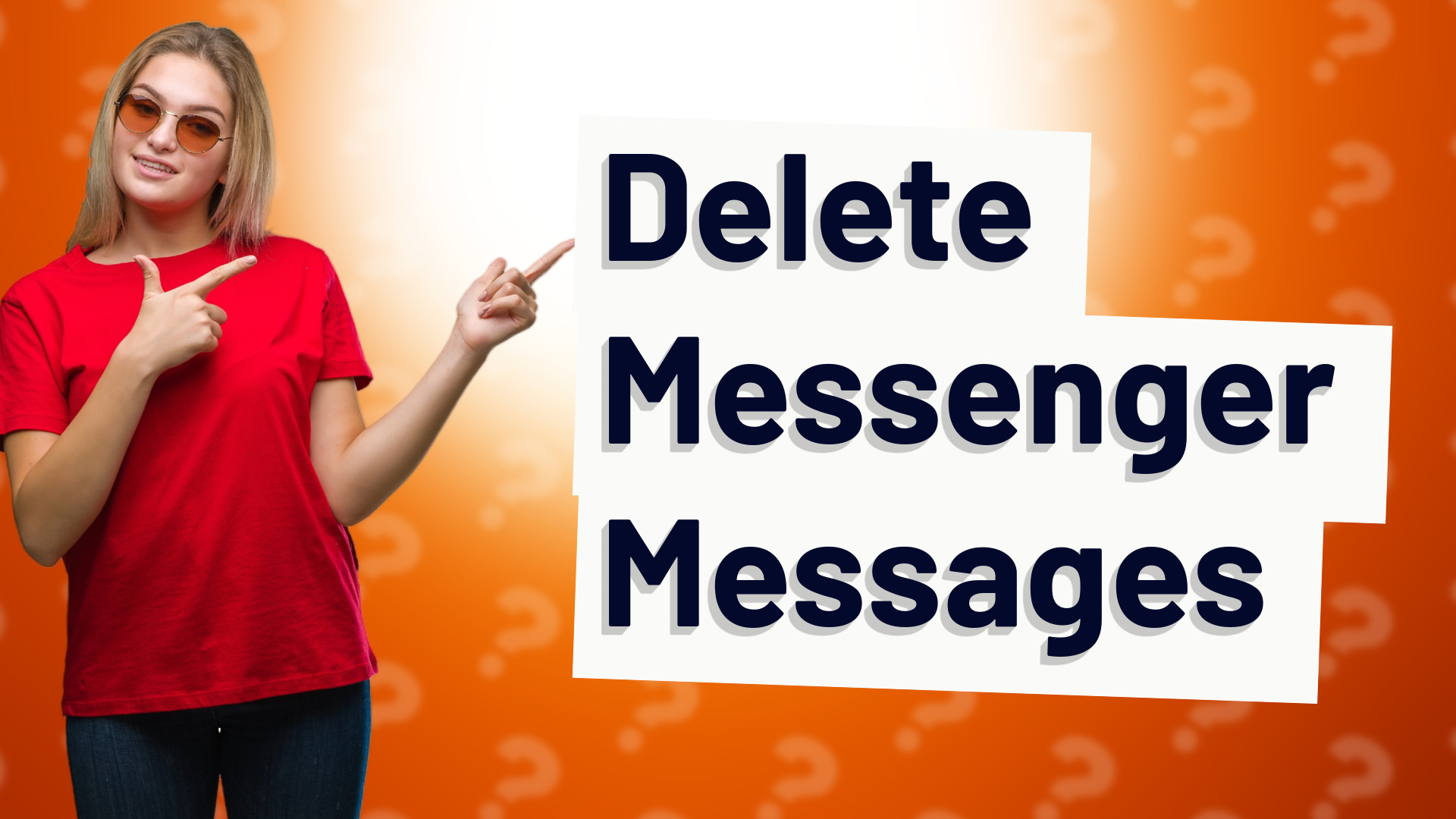 Delete Messenger Messages