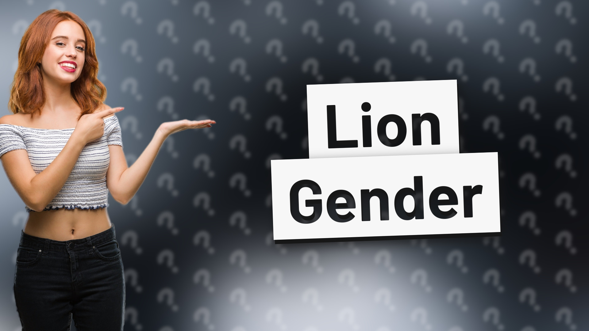 Lion Gender