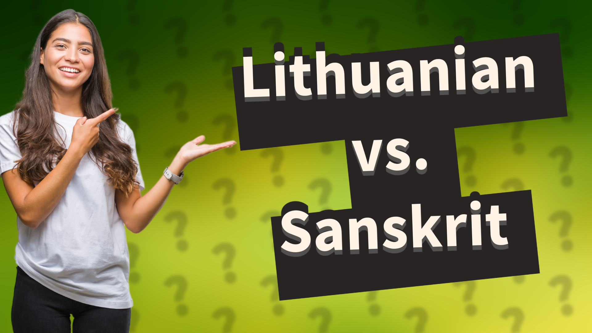 Lithuanian vs. Sanskrit