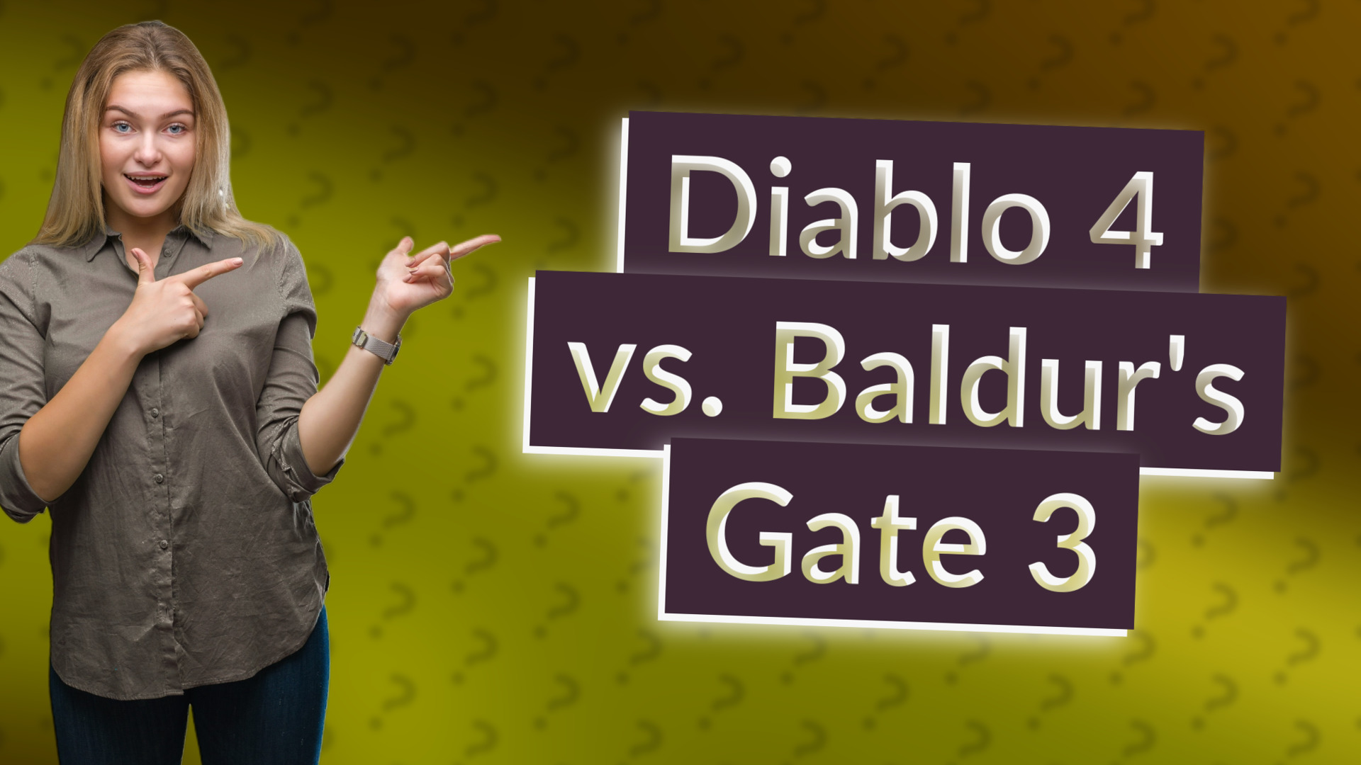 Diablo 4 vs. Baldur's Gate 3