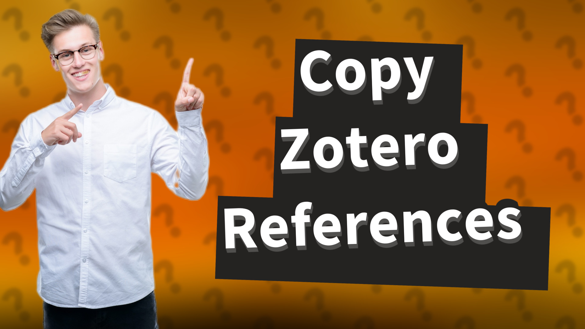 Copy Zotero References