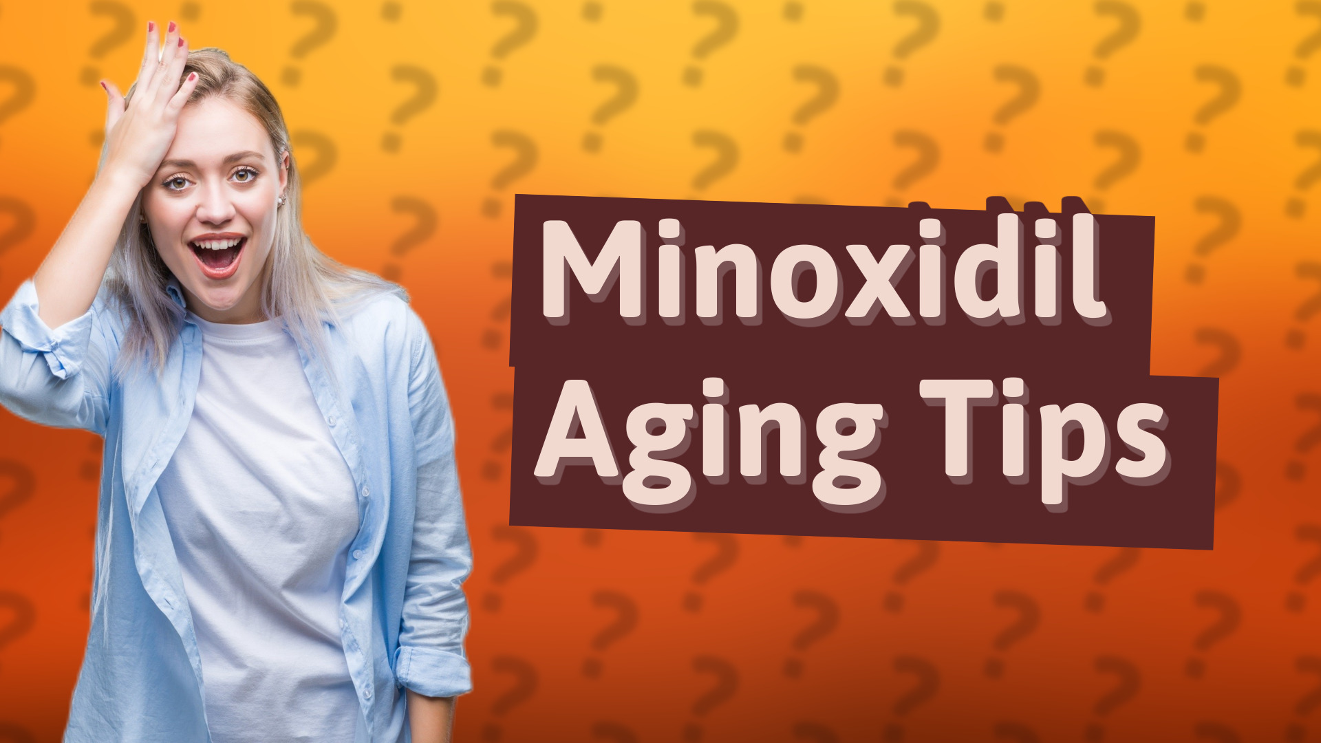 Minoxidil Aging Tips
