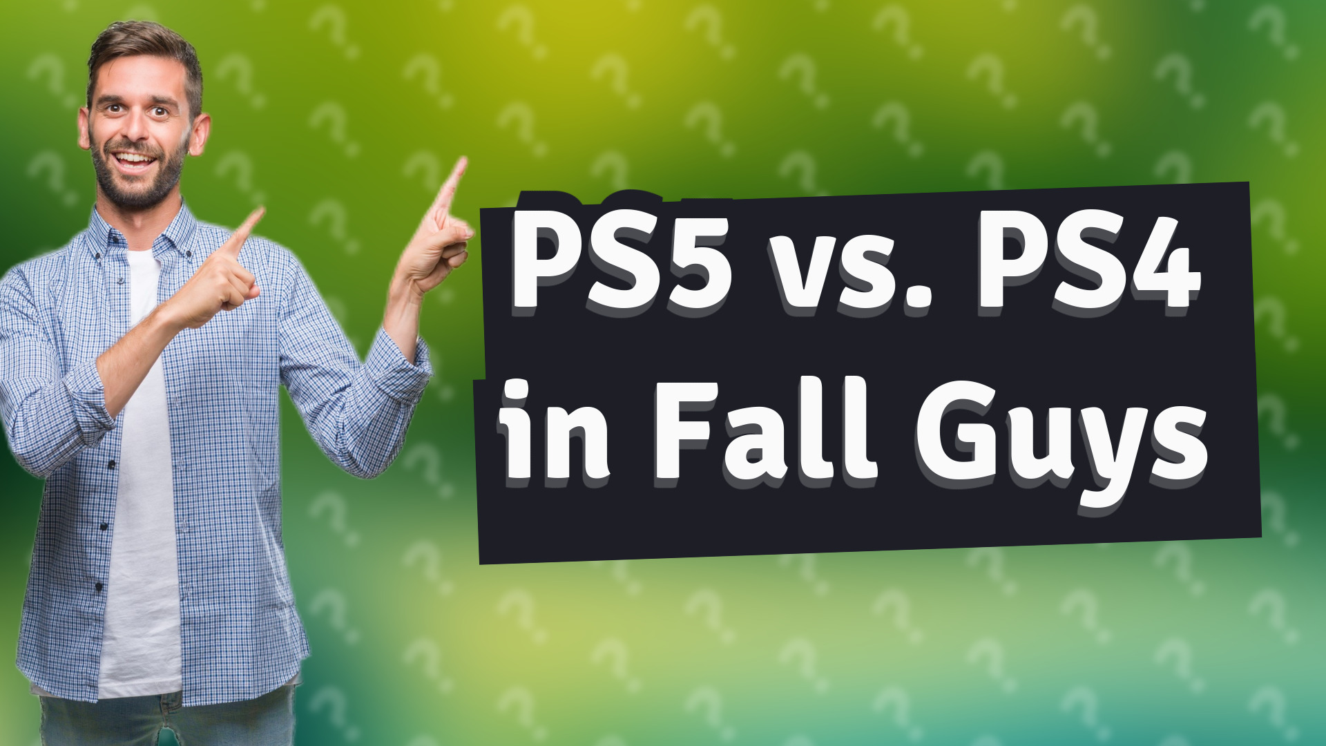 PS5 vs. PS4 in Fall Guys