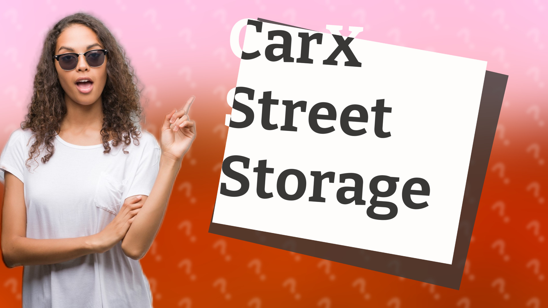 CarX Street Storage