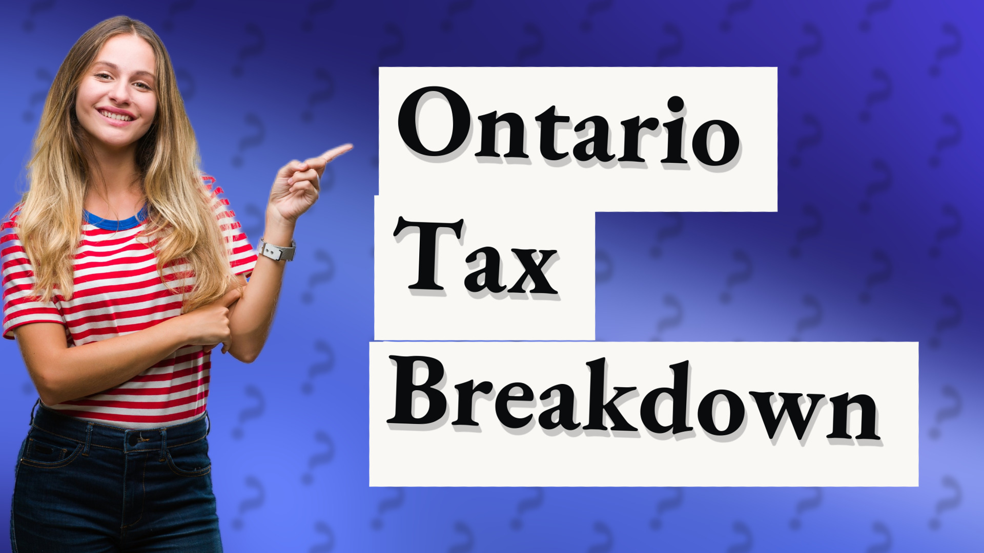 Ontario Tax Breakdown