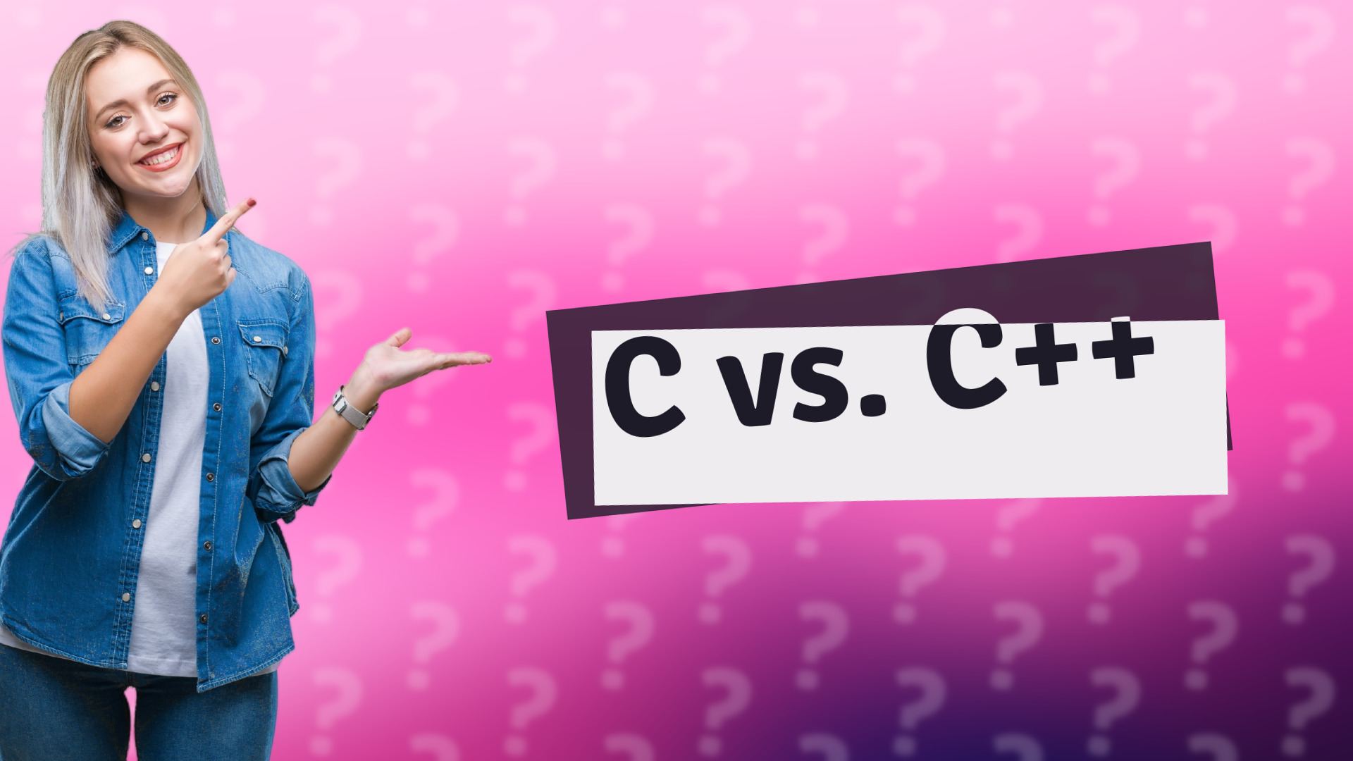 C vs. C++