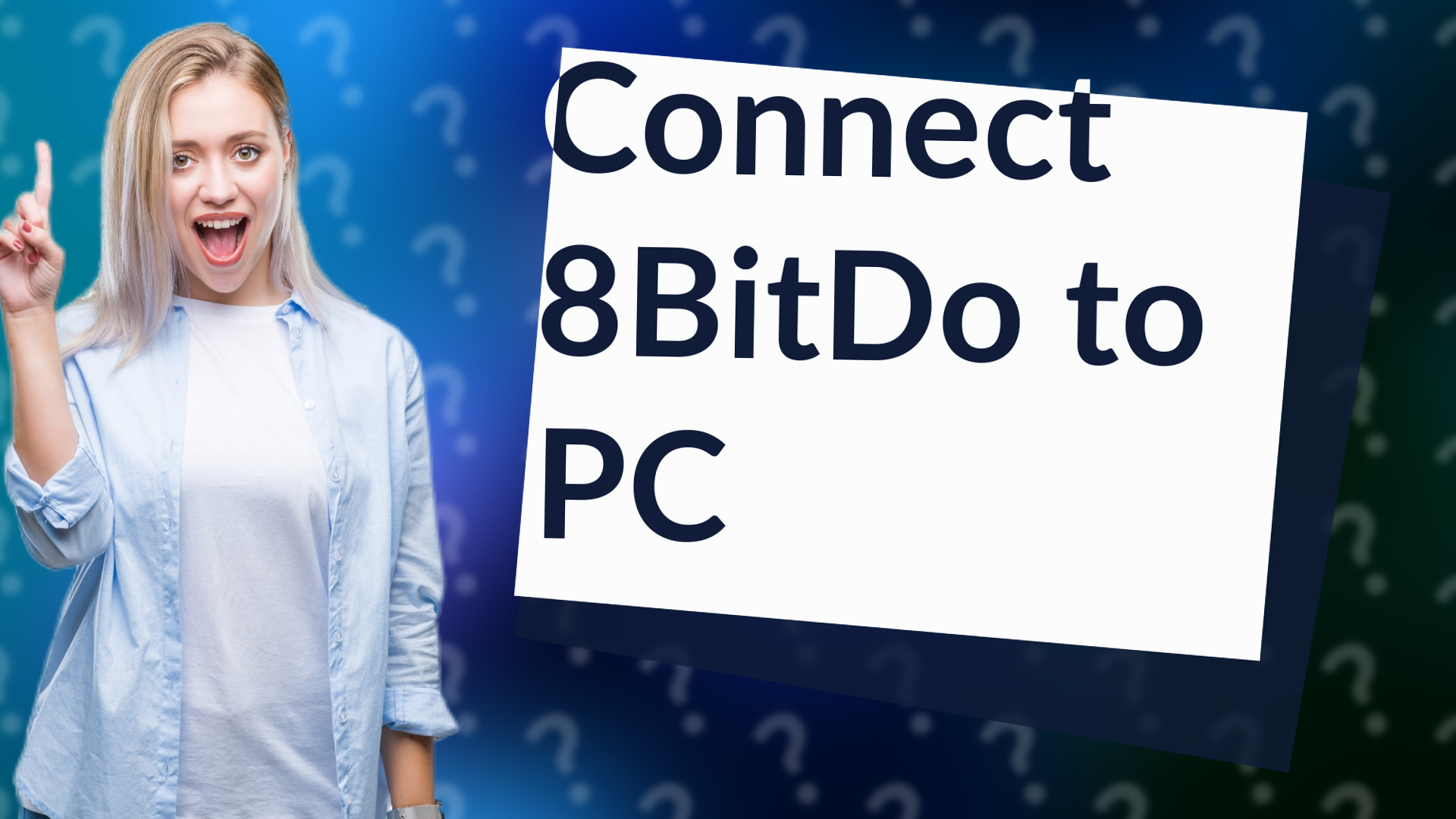 Connect 8BitDo to PC