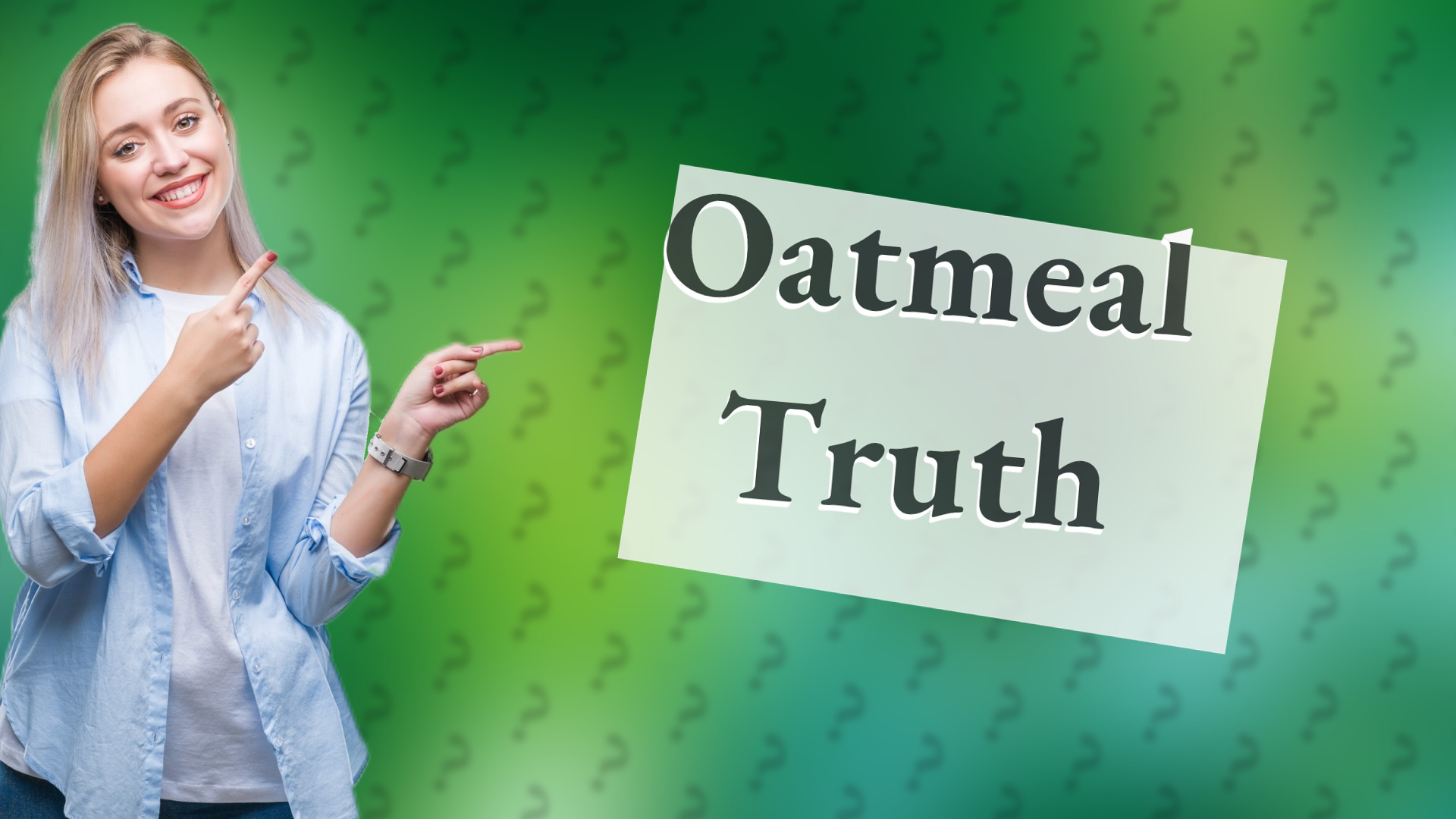 Oatmeal Truth
