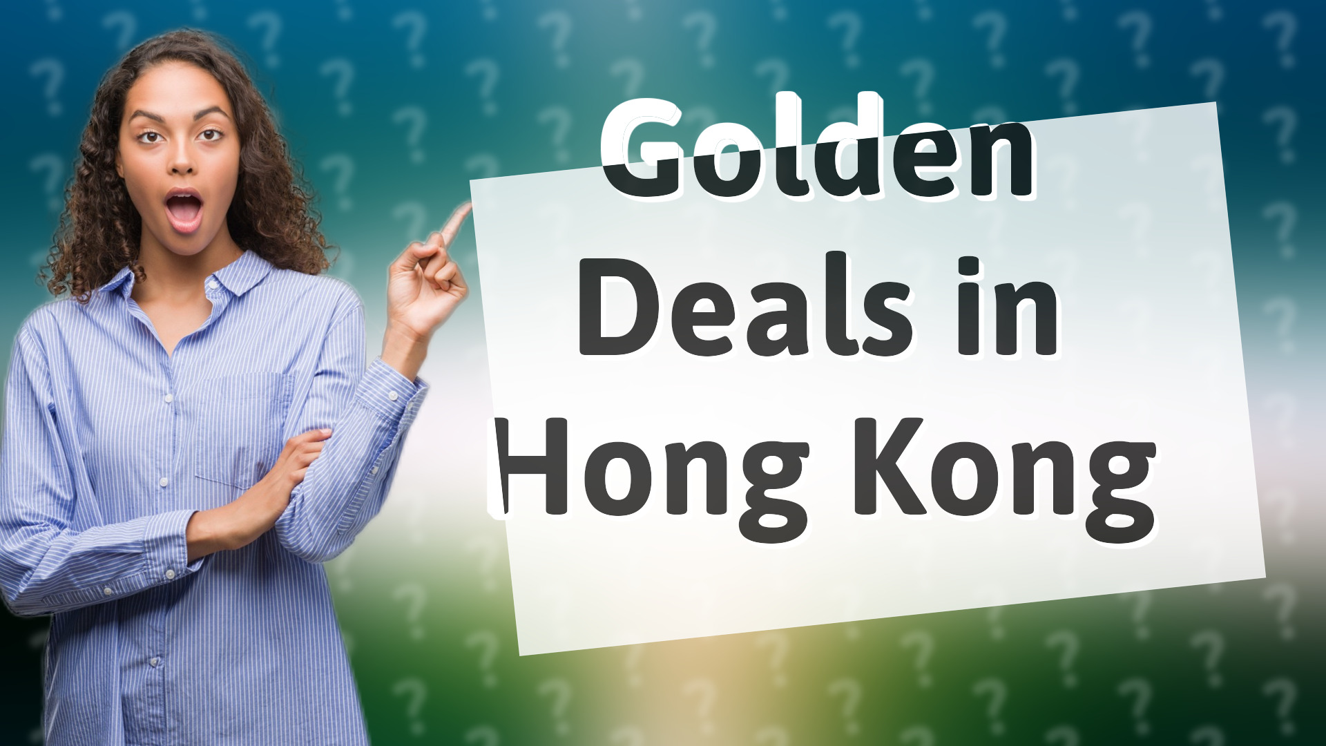 Golden Deals in Hong Kong