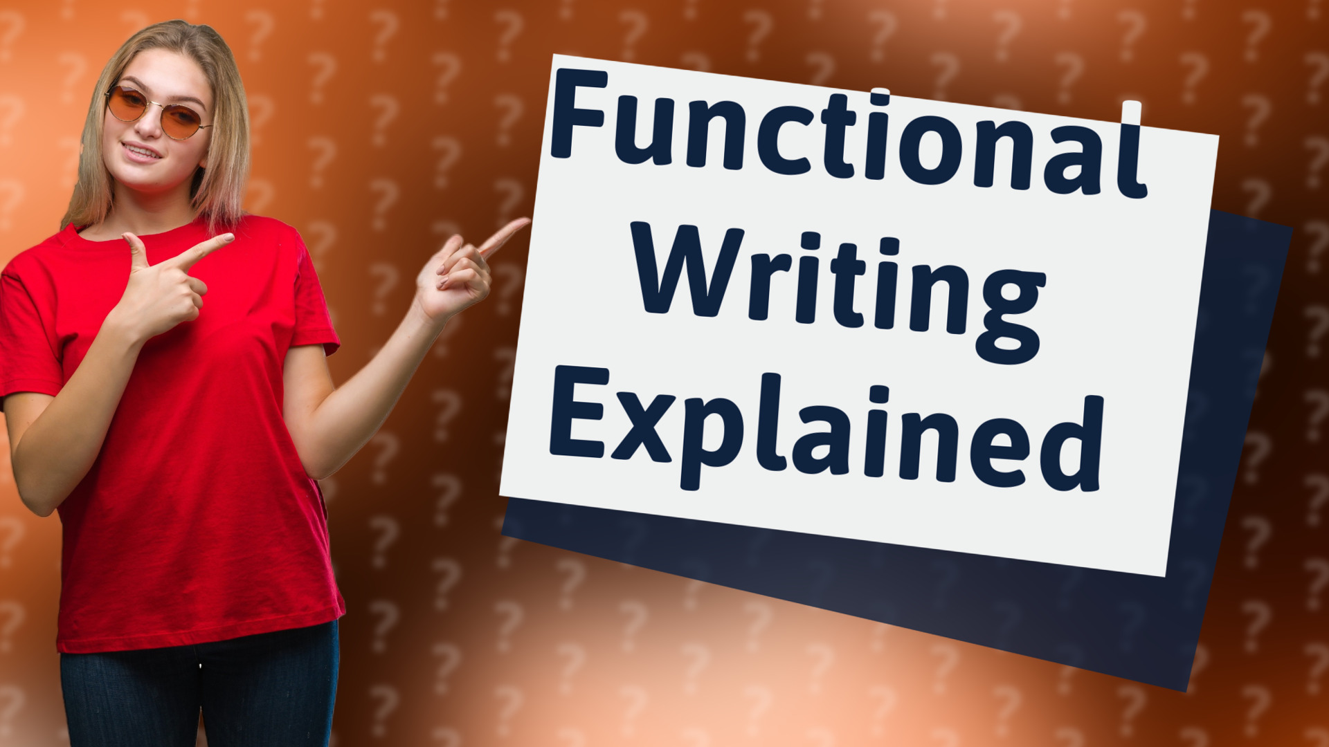 Functional Writing Explained