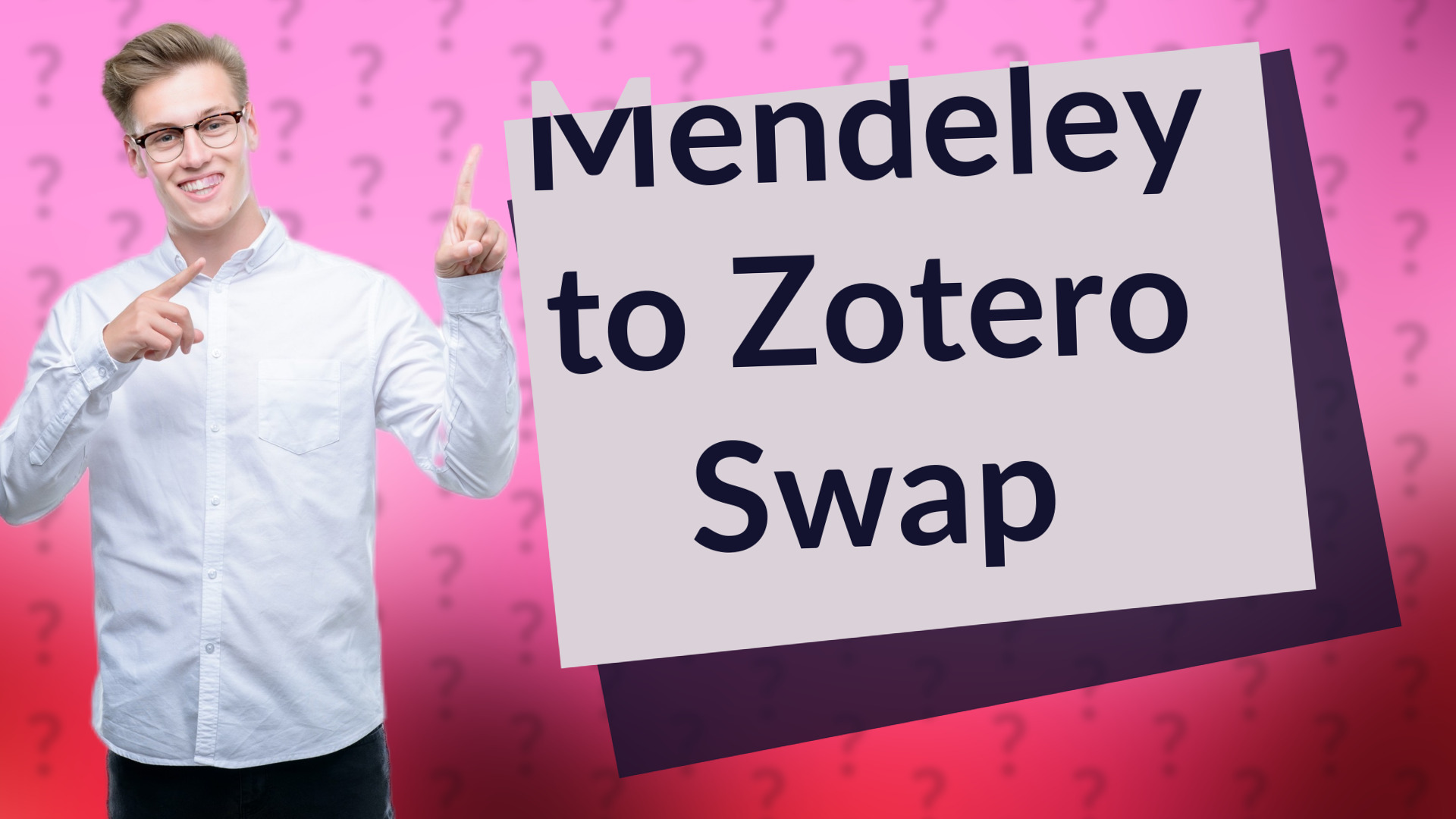 Mendeley to Zotero Swap