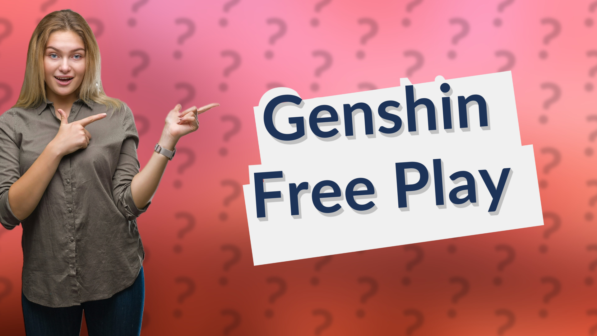Genshin Free Play