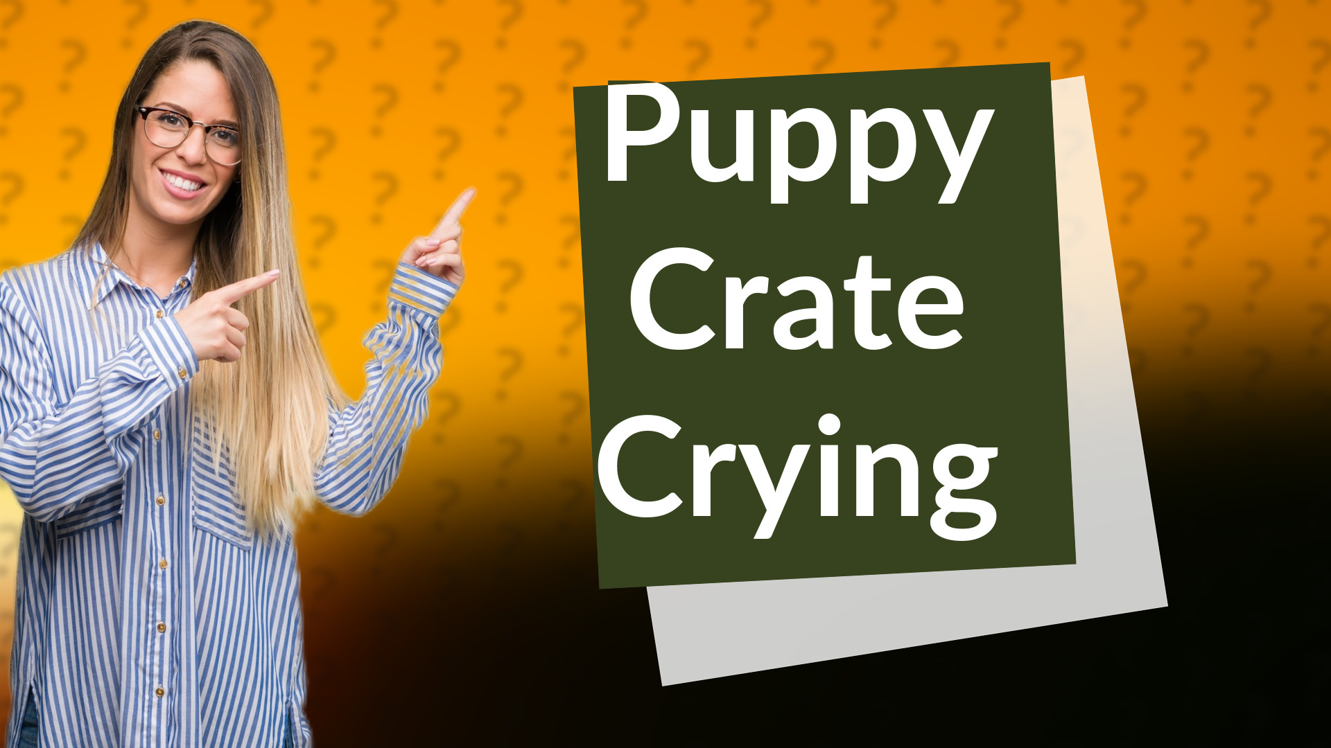 Puppy Crate Crying