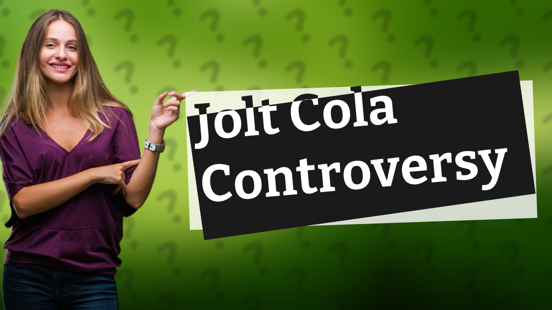 Jolt Cola Controversy