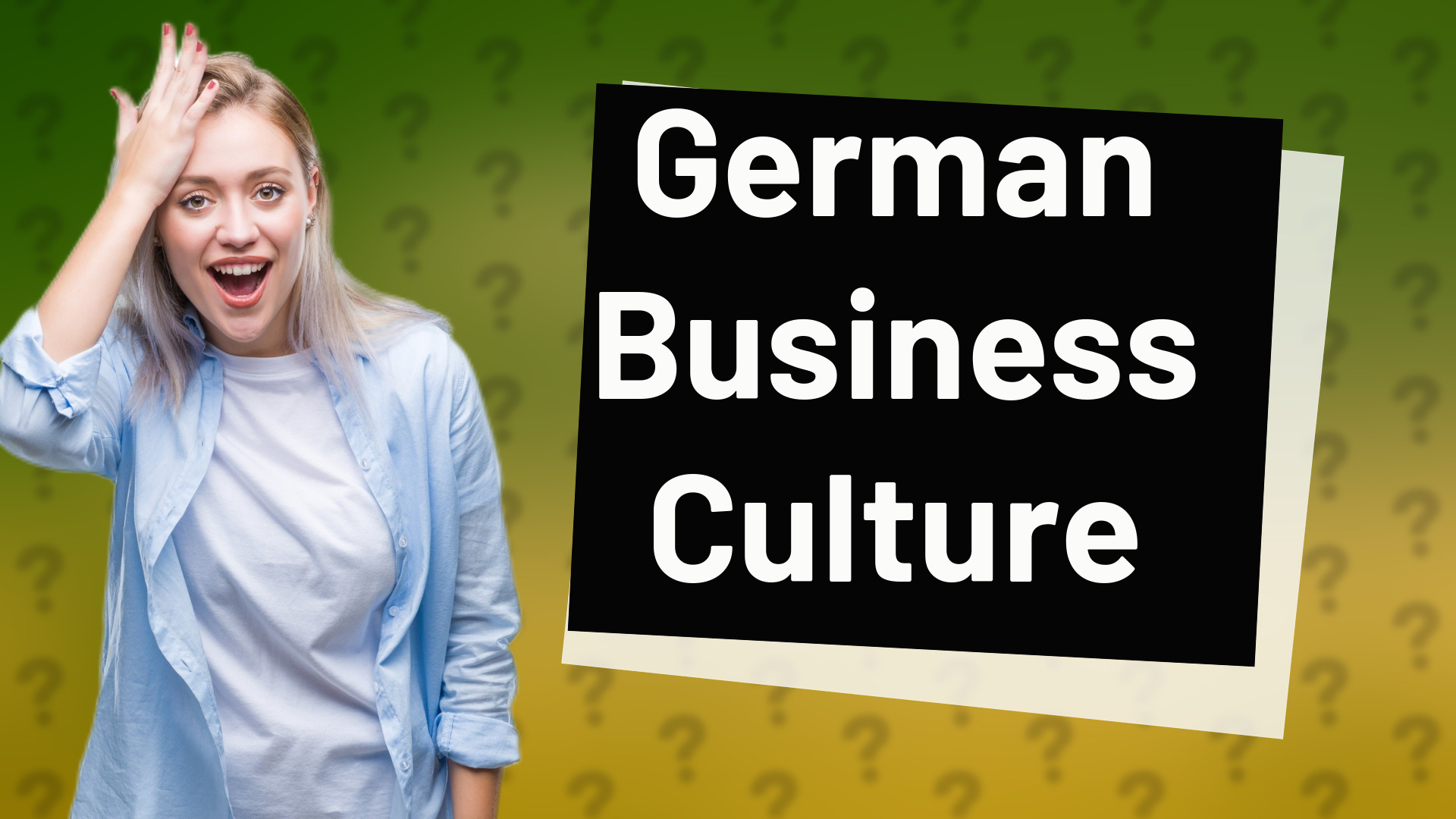 German Business Culture