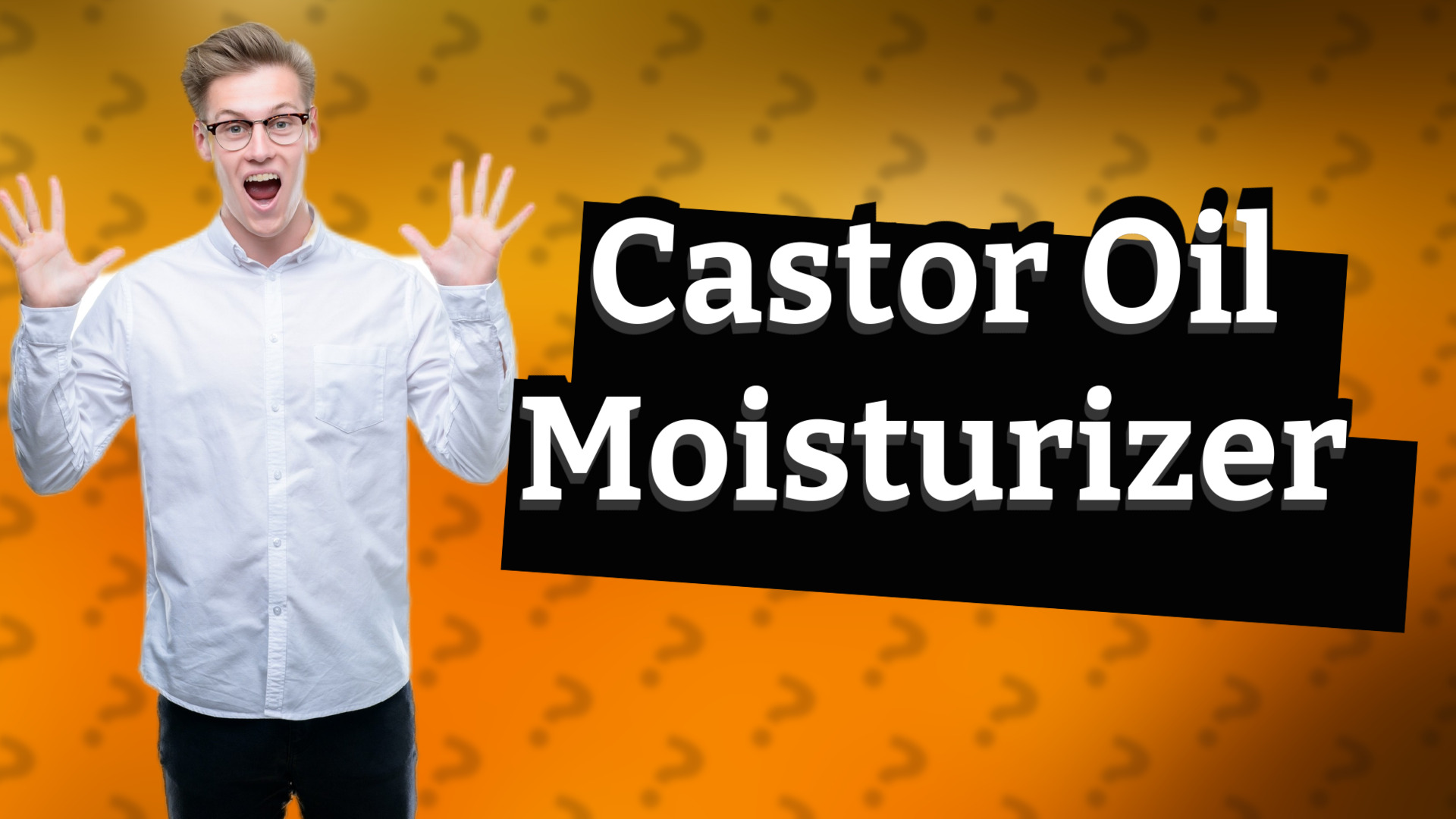 Castor Oil Moisturizer