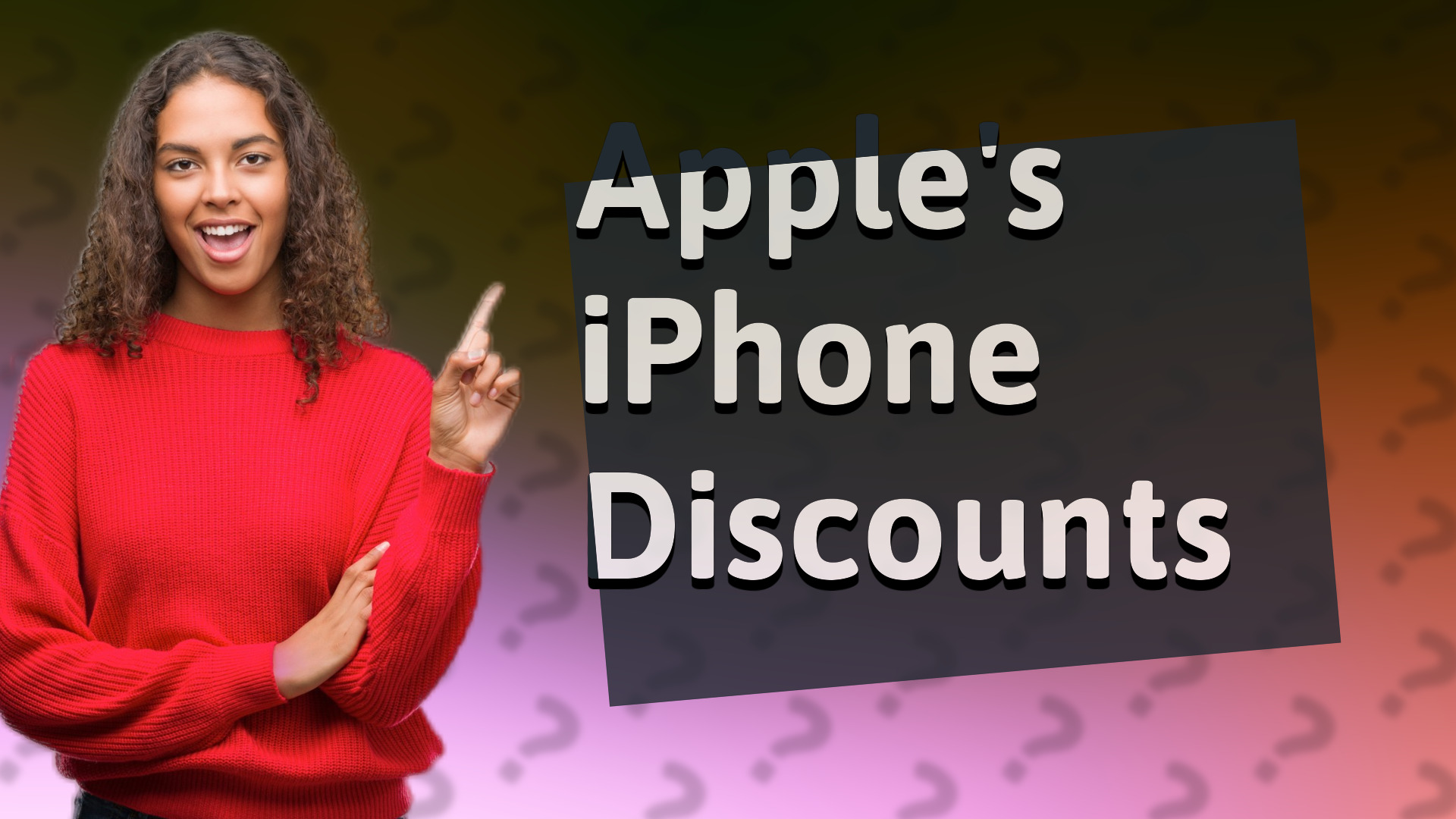 Apple's iPhone Discounts