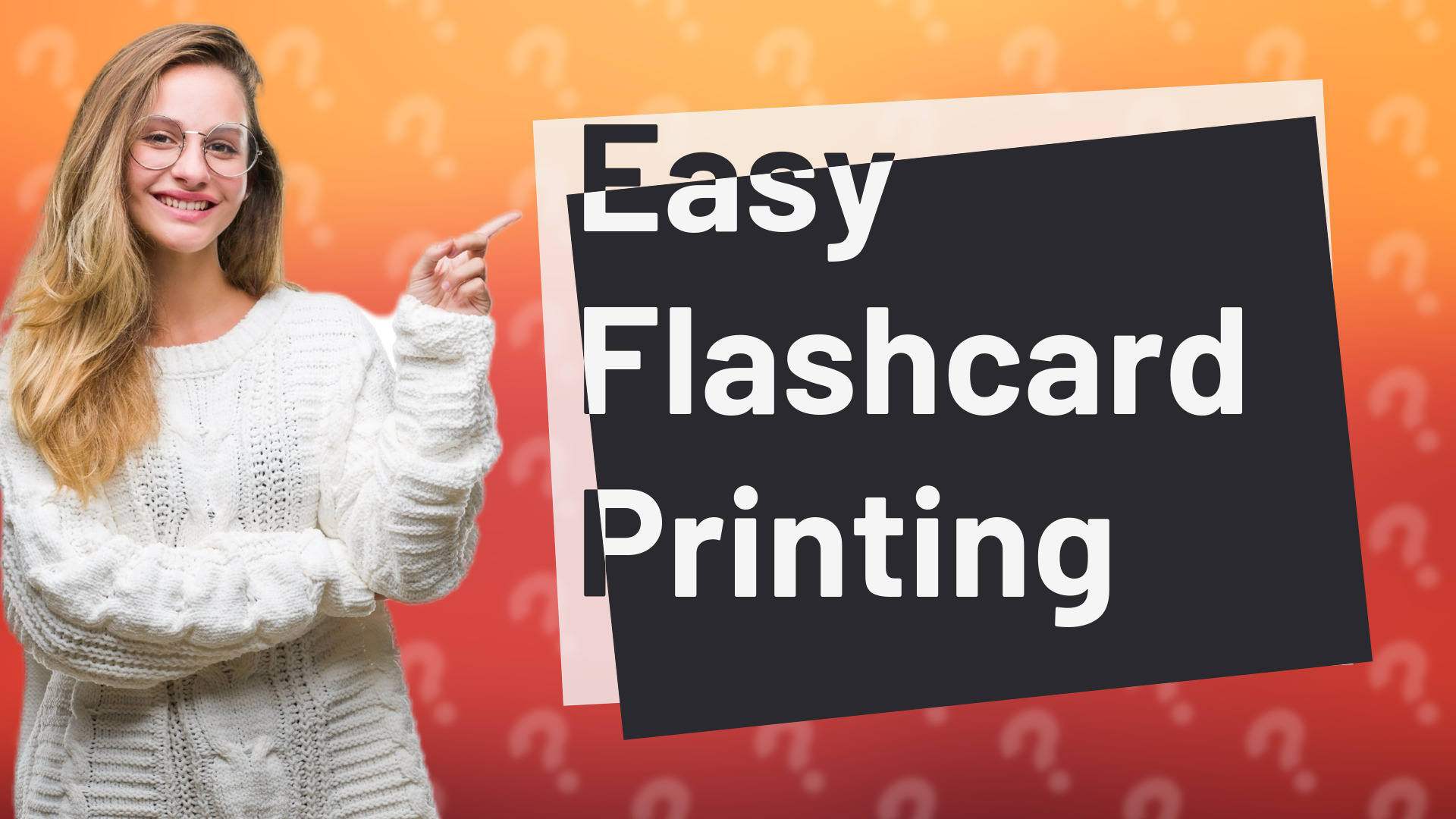 Easy Flashcard Printing