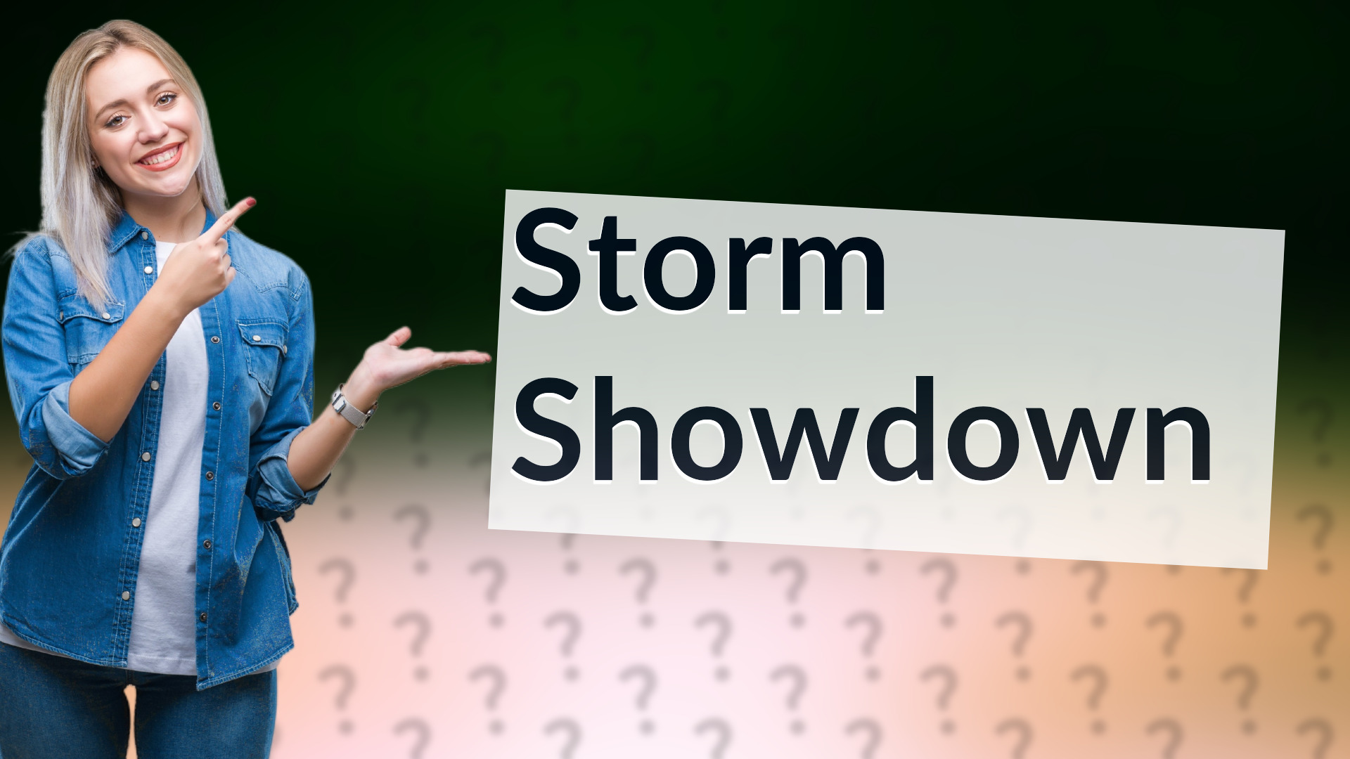 Storm Showdown