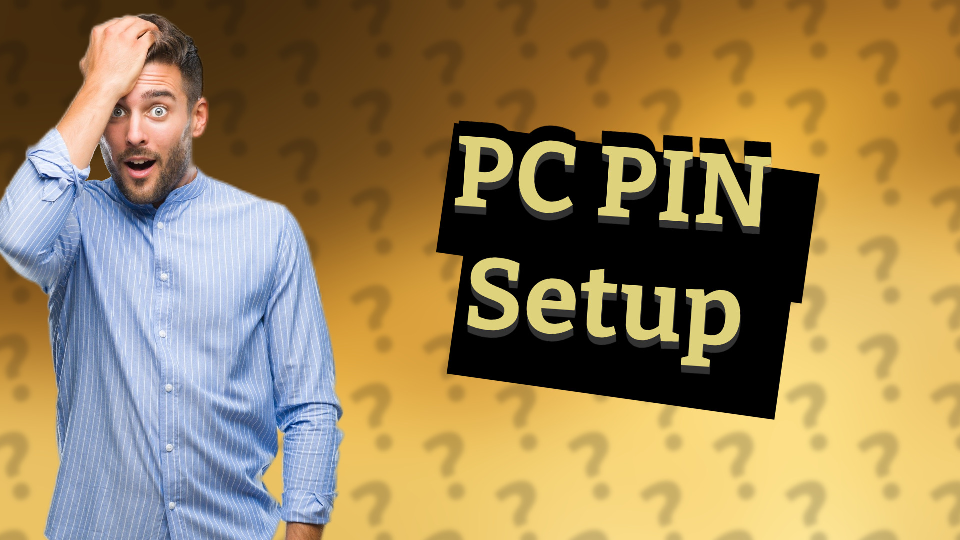 PC PIN Setup