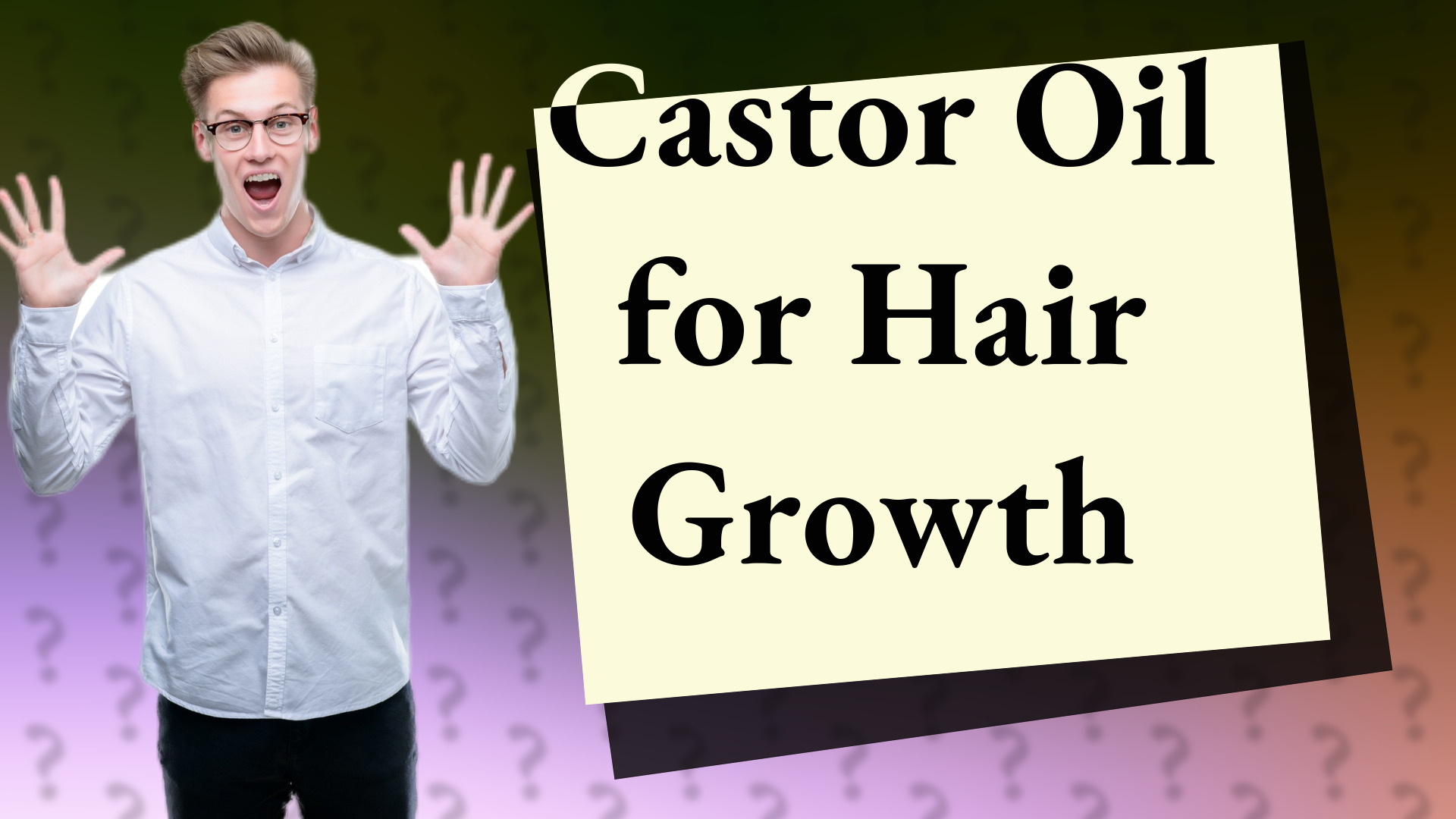Castor Oil for Hair Growth