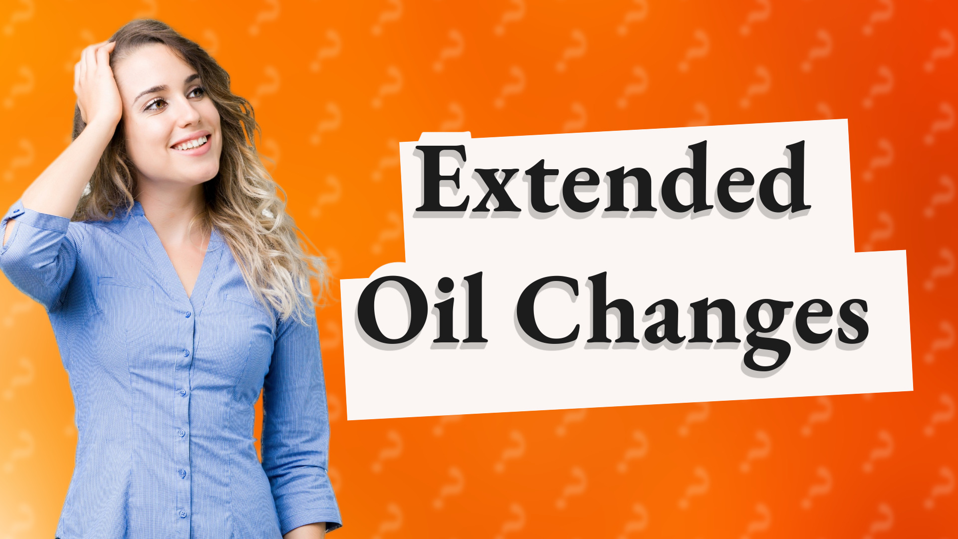 Extended Oil Changes
