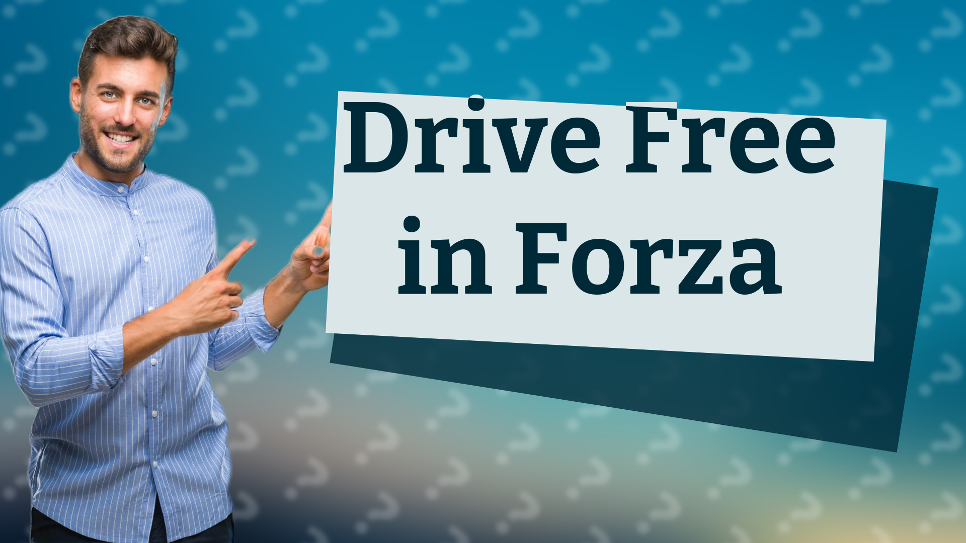 Drive Free in Forza