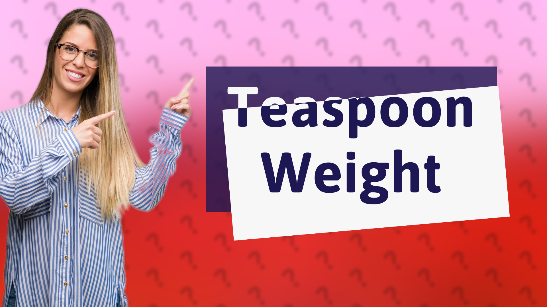 Teaspoon Weight